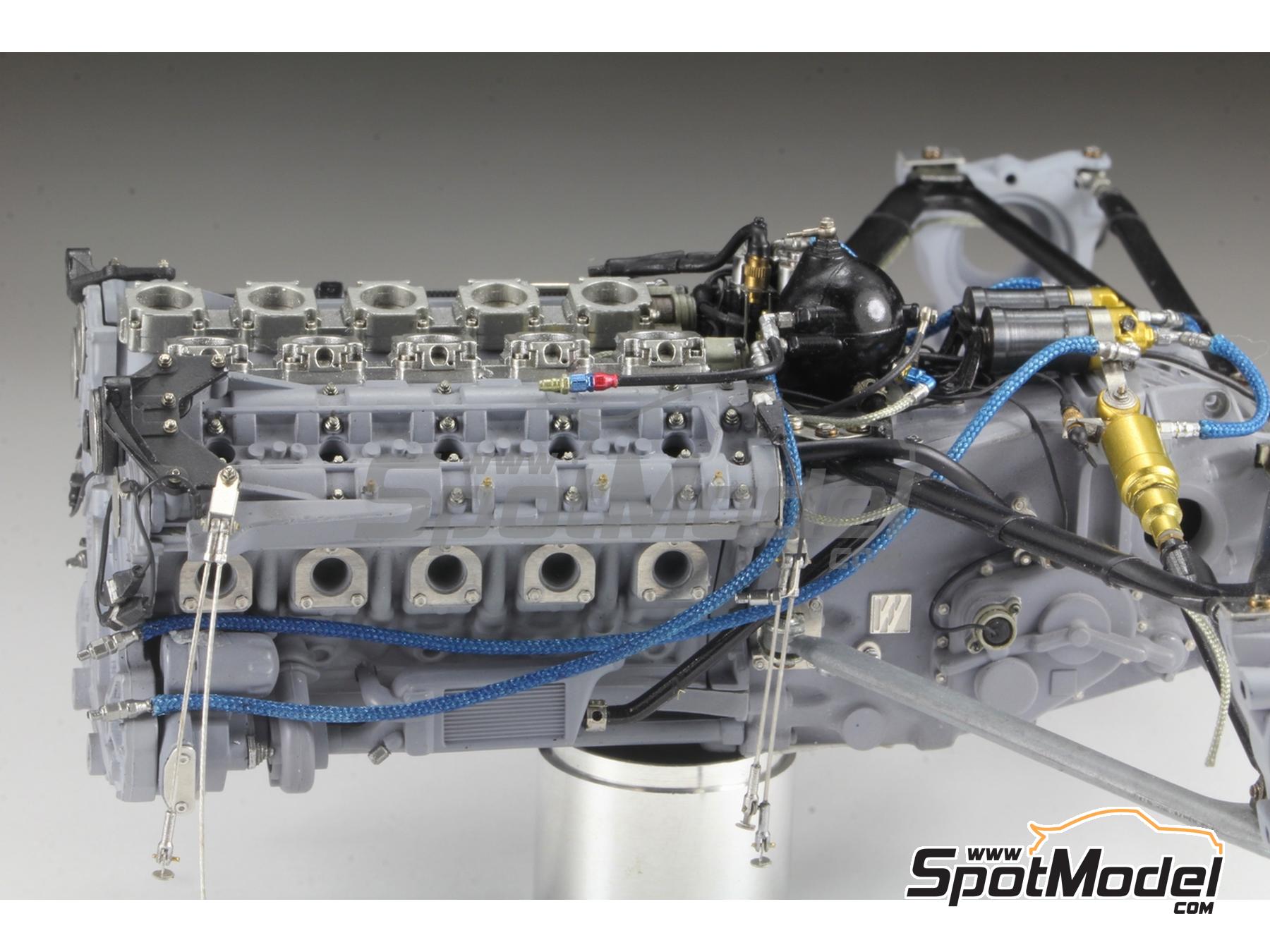 Image 7: Williams Renault FW14B - Motor RS4 -  1992 | Set de mejora y detallado en escala 1/12 fabricado por Top Studio (ref. TD23281)