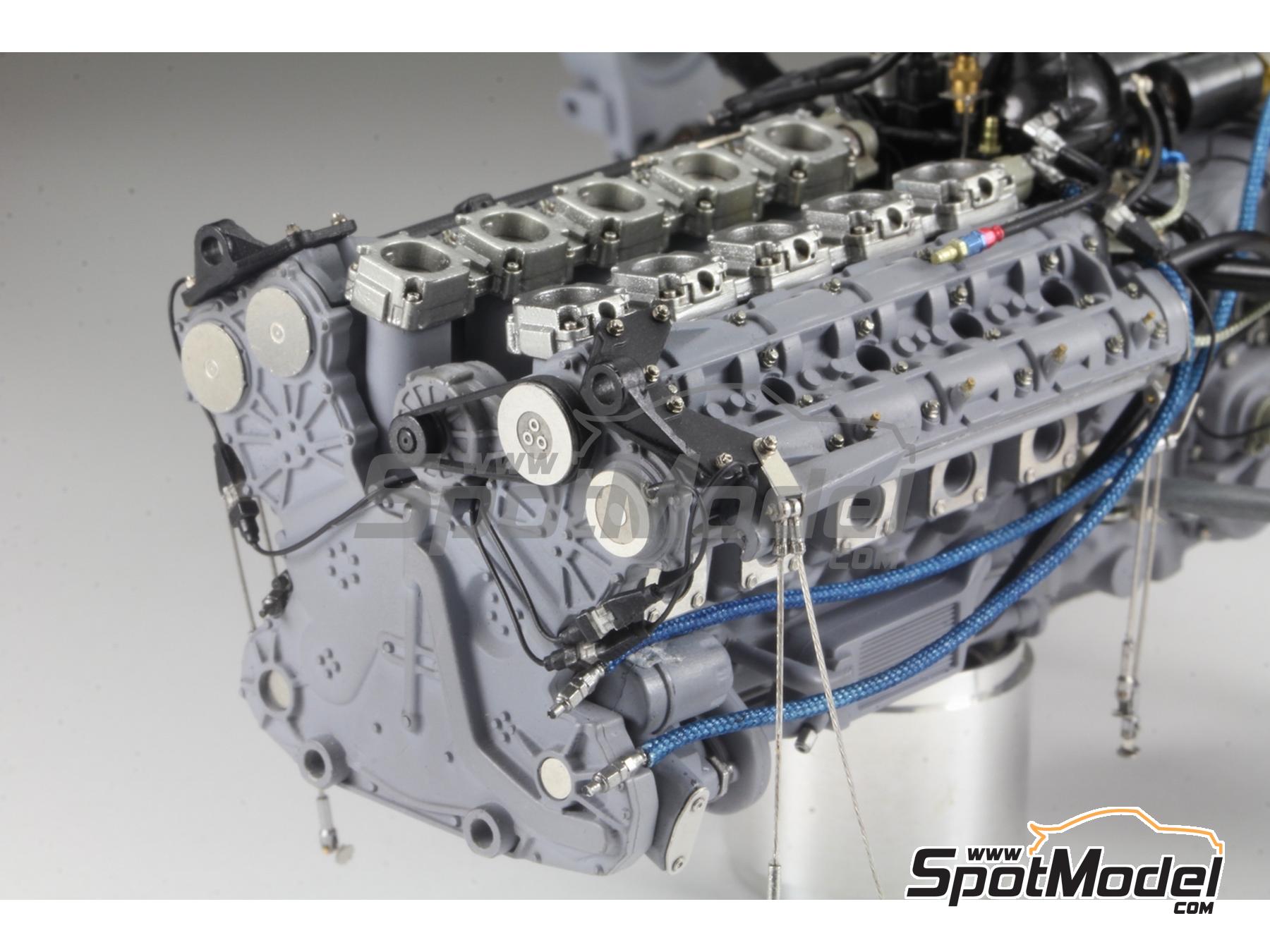 Image 9: Williams Renault FW14B - Motor RS4 -  1992 | Set de mejora y detallado en escala 1/12 fabricado por Top Studio (ref. TD23281)