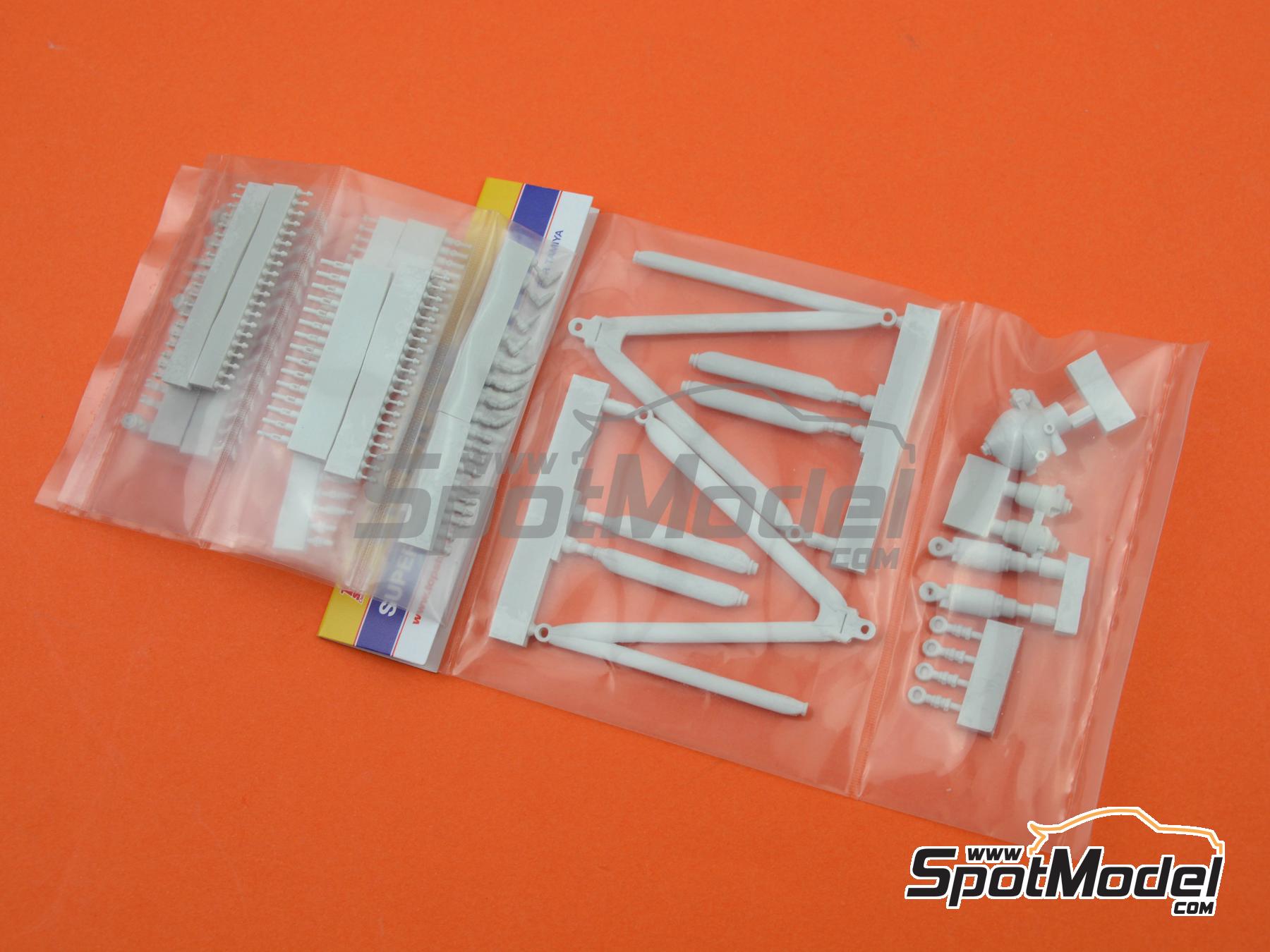 Image 14: Williams Renault FW14B - Motor RS4 -  1992 | Set de mejora y detallado en escala 1/12 fabricado por Top Studio (ref. TD23281)