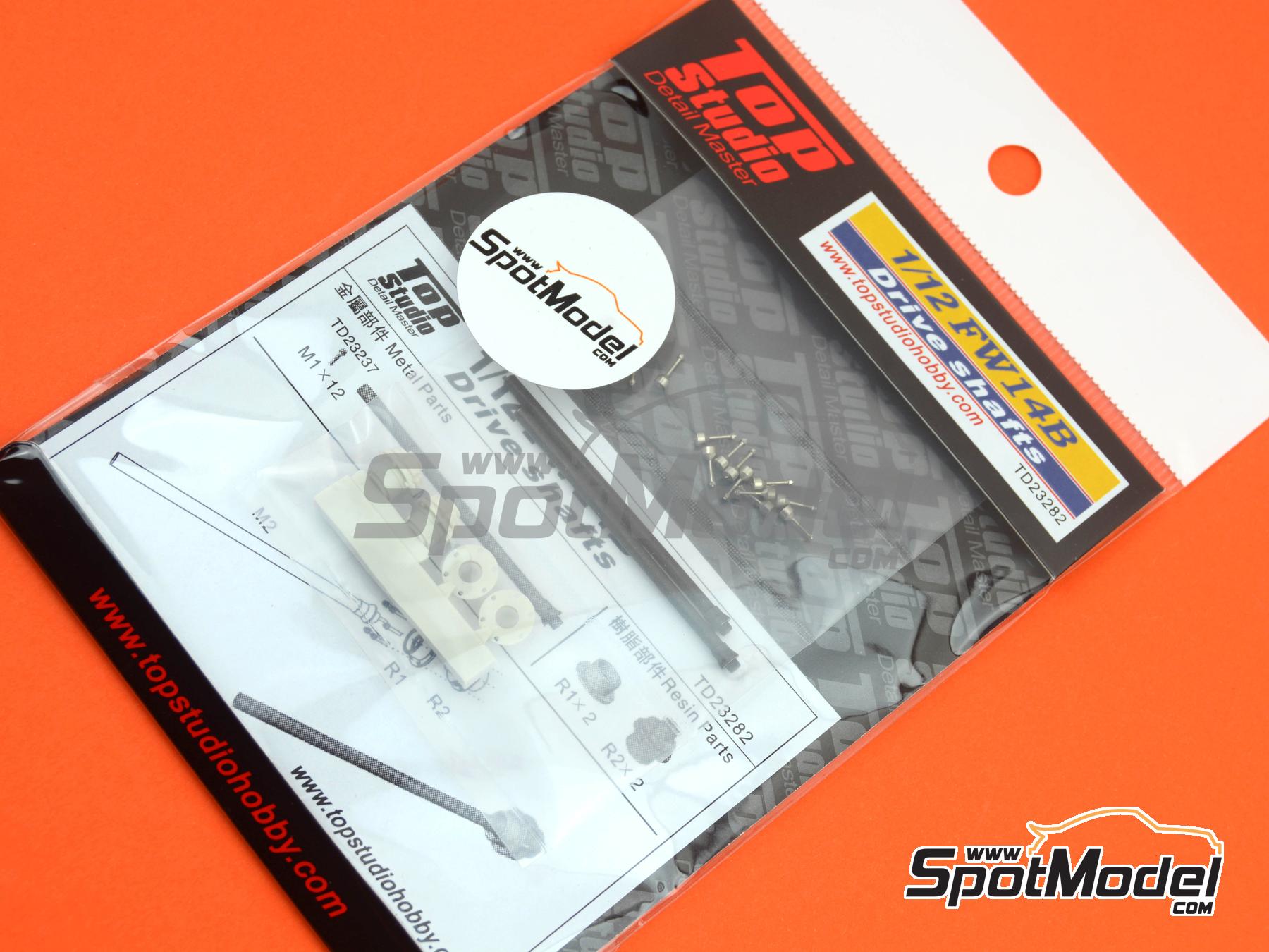 Image 3: Williams Renault FW14B | Transmisi&oacute;n en escala&nbsp;1/12 fabricado por Top Studio (ref.&nbsp;TD23282)