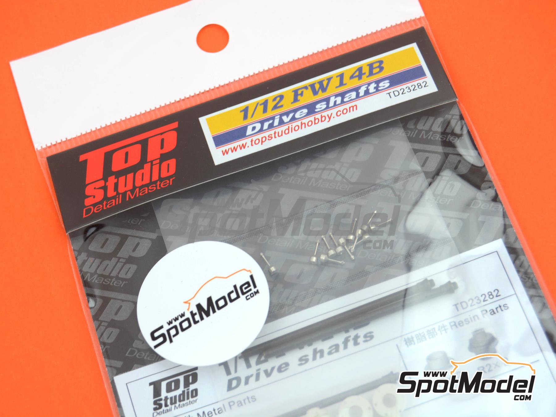 Image 4: Williams Renault FW14B | Transmisi&oacute;n en escala&nbsp;1/12 fabricado por Top Studio (ref.&nbsp;TD23282)