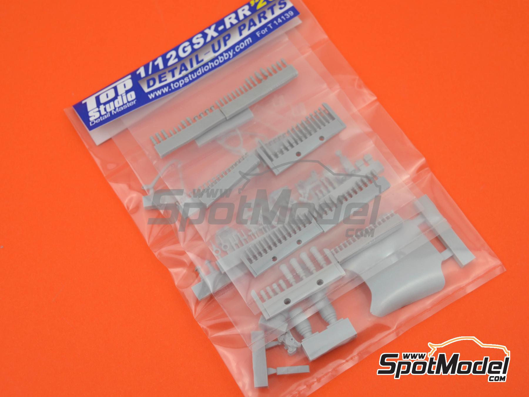 Image 19: Suzuki GSX-RR | Set de mejora y detallado en escala&nbsp;1/12 fabricado por Top Studio (ref.&nbsp;TD23284)