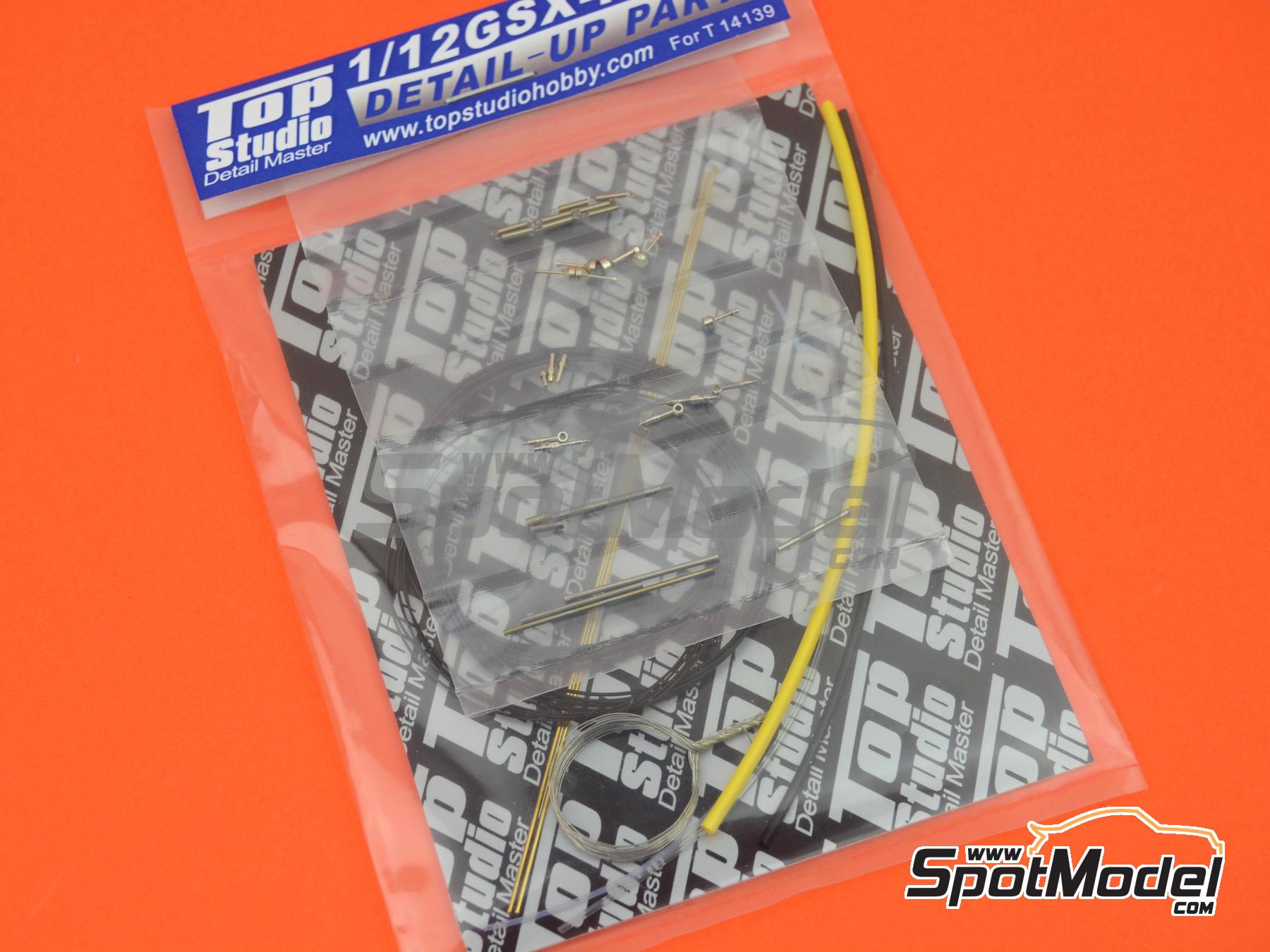 Image 20: Suzuki GSX-RR | Set de mejora y detallado en escala&nbsp;1/12 fabricado por Top Studio (ref.&nbsp;TD23284)