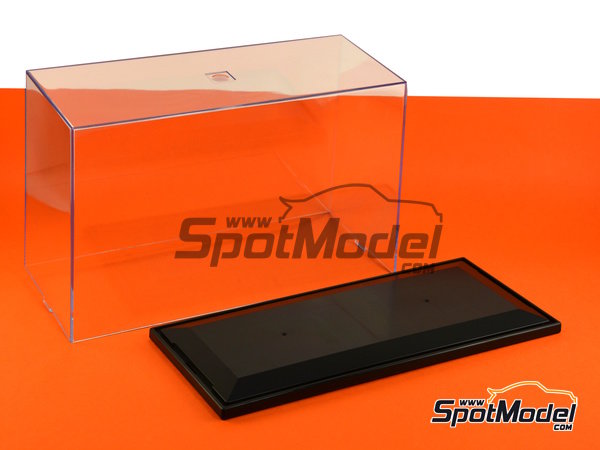 Image 1: Display case for 1/12 scale bikes | Display case in 1/12 scale manufactured by Trumpeter (ref.&nbsp;09804, also 9580208098043)