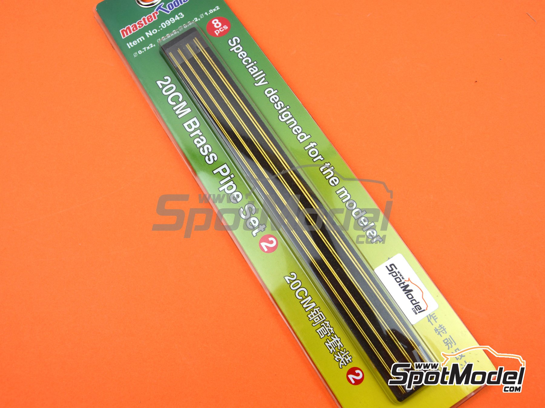 Image 2: Tubos de latón - Brass Pipe Set 2 | Material fabricado por Trumpeter (ref. 09943, tambien 9580208099439)