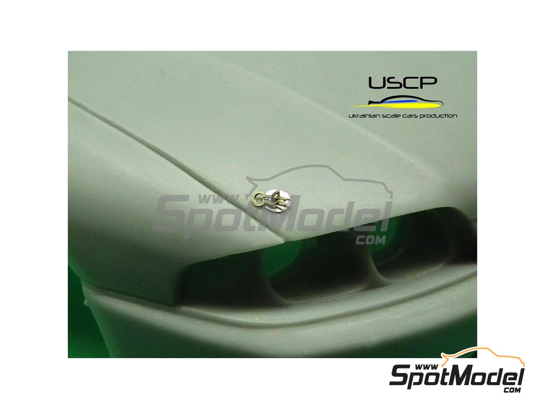 Image 3: Cierres de capot | Cierres de capot en escala&nbsp;1/24 fabricado por USCP (ref.&nbsp;24A020)