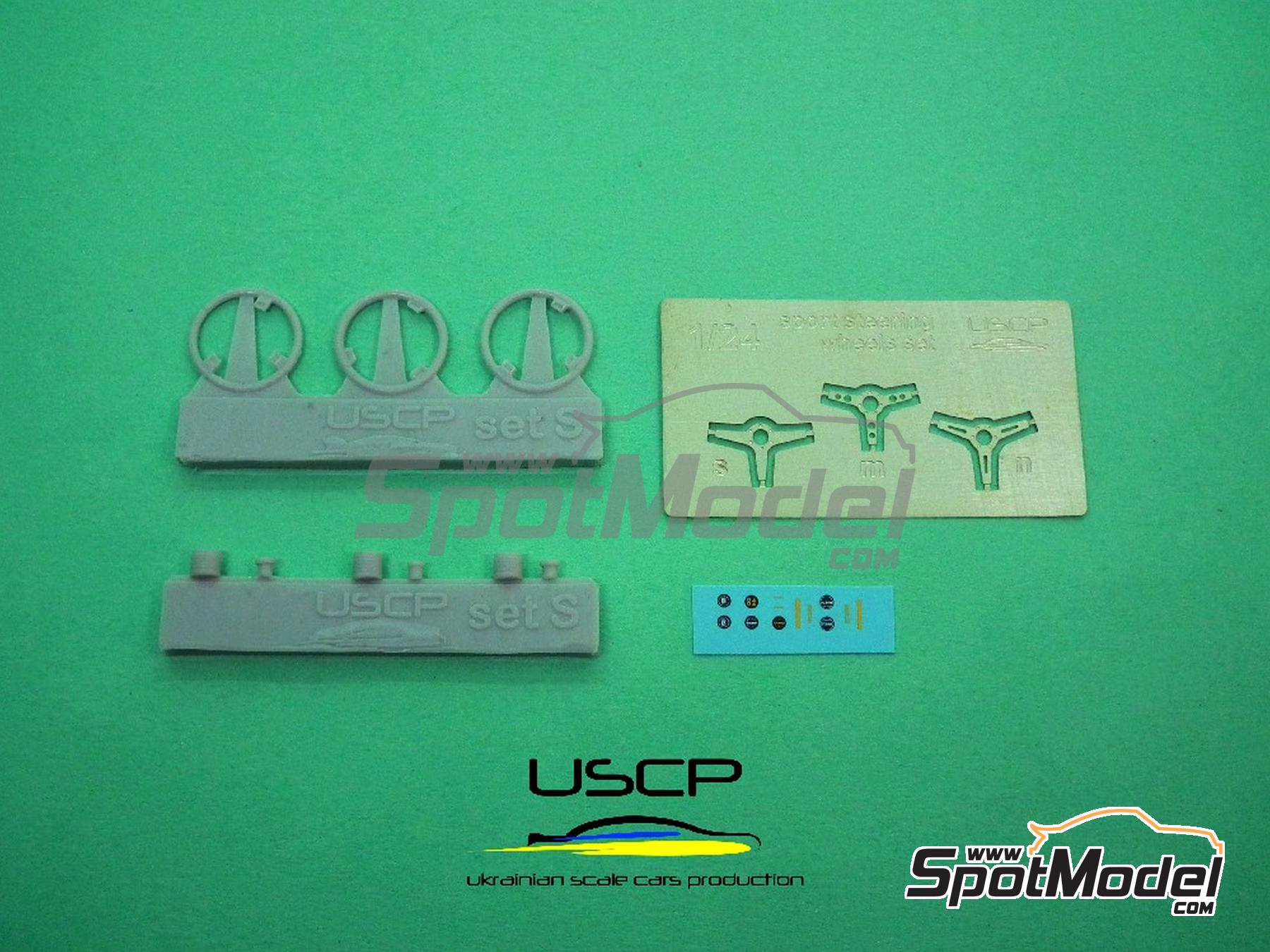 Image 5: Volantes deportivos | Volante en escala&nbsp;1/24 fabricado por USCP (ref.&nbsp;24A055)