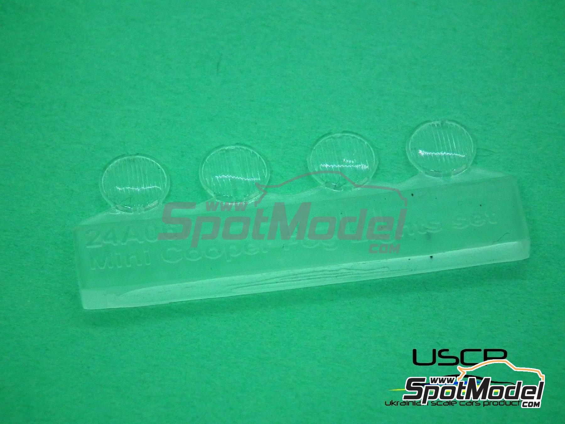 Image 5: Mini Cooper fog lights set | Lights in 1/24 scale manufactured by USCP (ref.&nbsp;24A067)