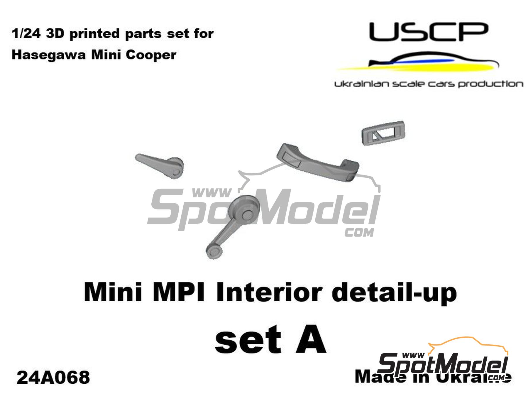 Image 9: Mini MPI Interior detail-up set A | Detail up set in 1/24 scale manufactured by USCP (ref.&nbsp;24A068)