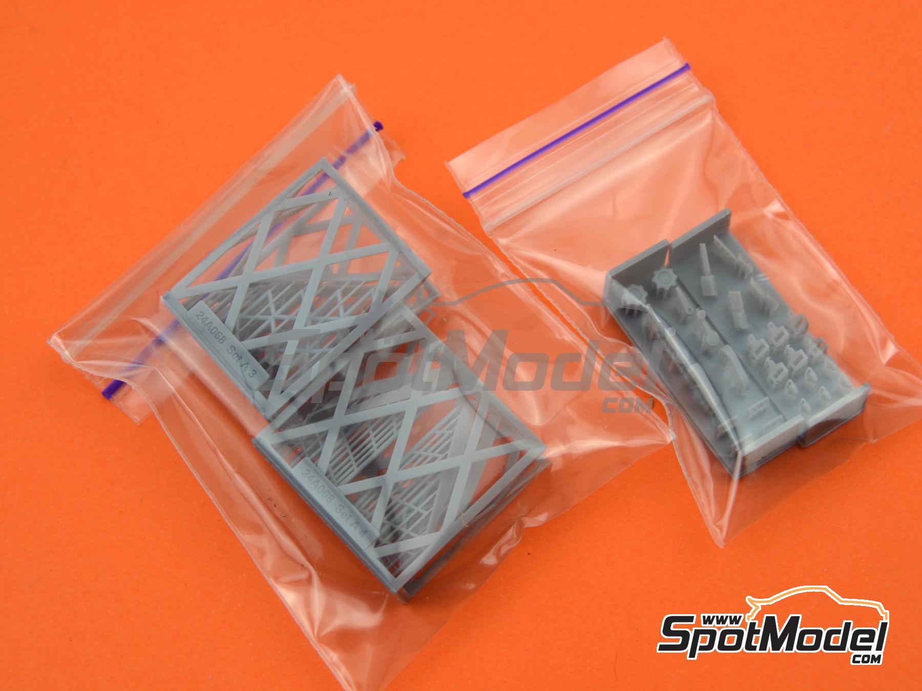 Image 11: Mini MPI Interior detail-up set A | Detail up set in 1/24 scale manufactured by USCP (ref.&nbsp;24A068)