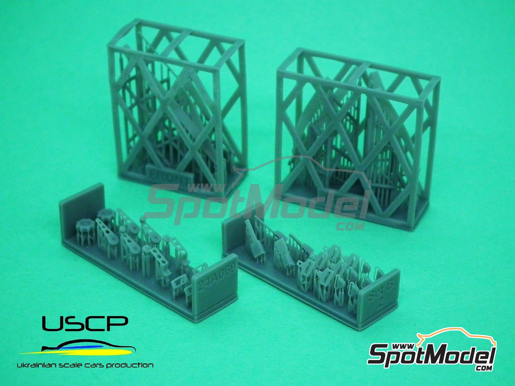 Image 6: Detallado interior para el Mini MPI - Set B | Set de mejora y detallado en escala&nbsp;1/24 fabricado por USCP (ref.&nbsp;24A069)