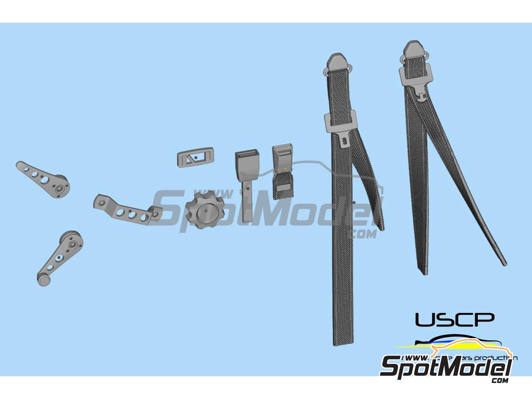 Image 7: Detallado interior para el Mini MPI - Set B | Set de mejora y detallado en escala&nbsp;1/24 fabricado por USCP (ref.&nbsp;24A069)