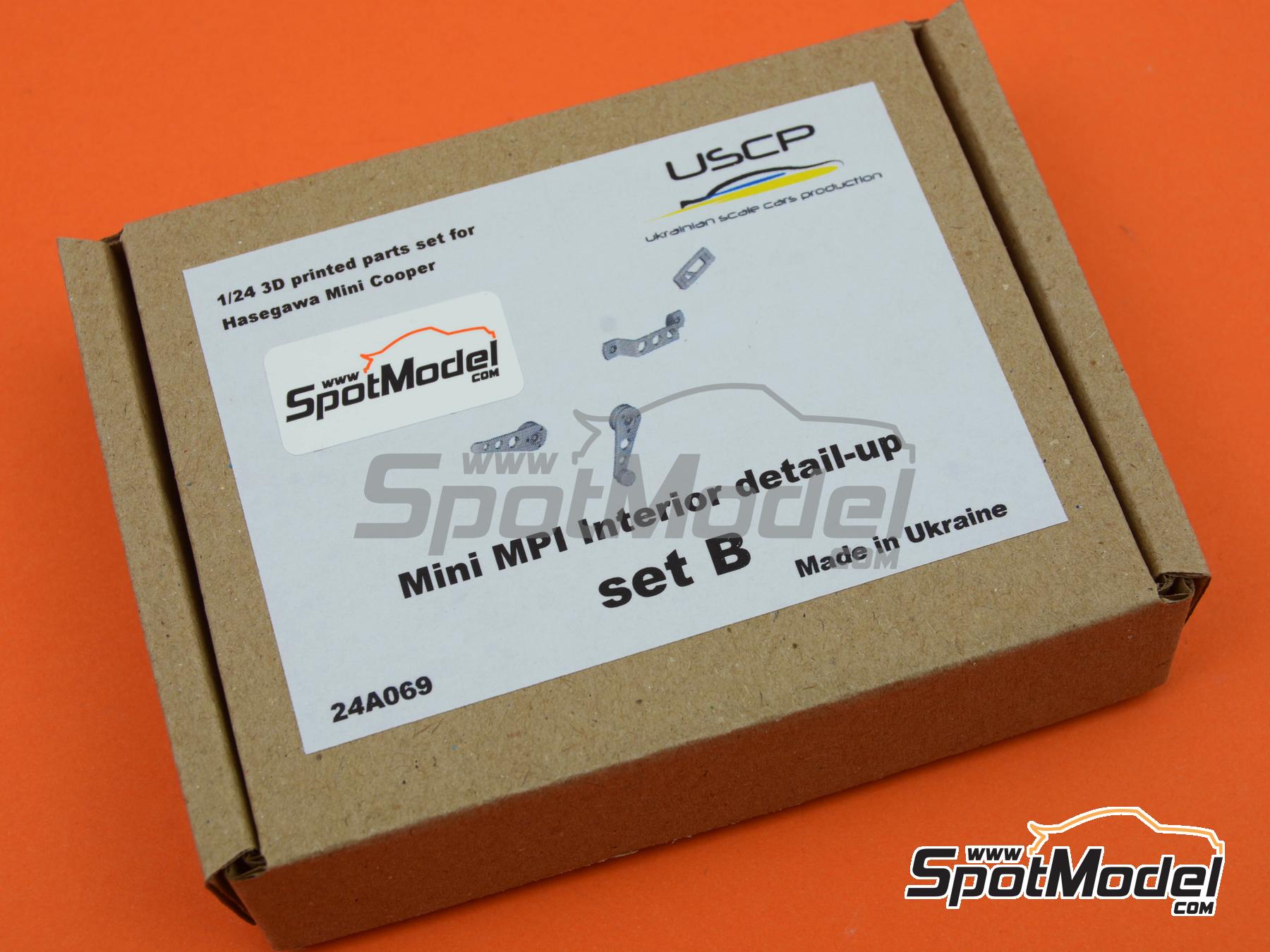 Image 10: Detallado interior para el Mini MPI - Set B | Set de mejora y detallado en escala&nbsp;1/24 fabricado por USCP (ref.&nbsp;24A069)