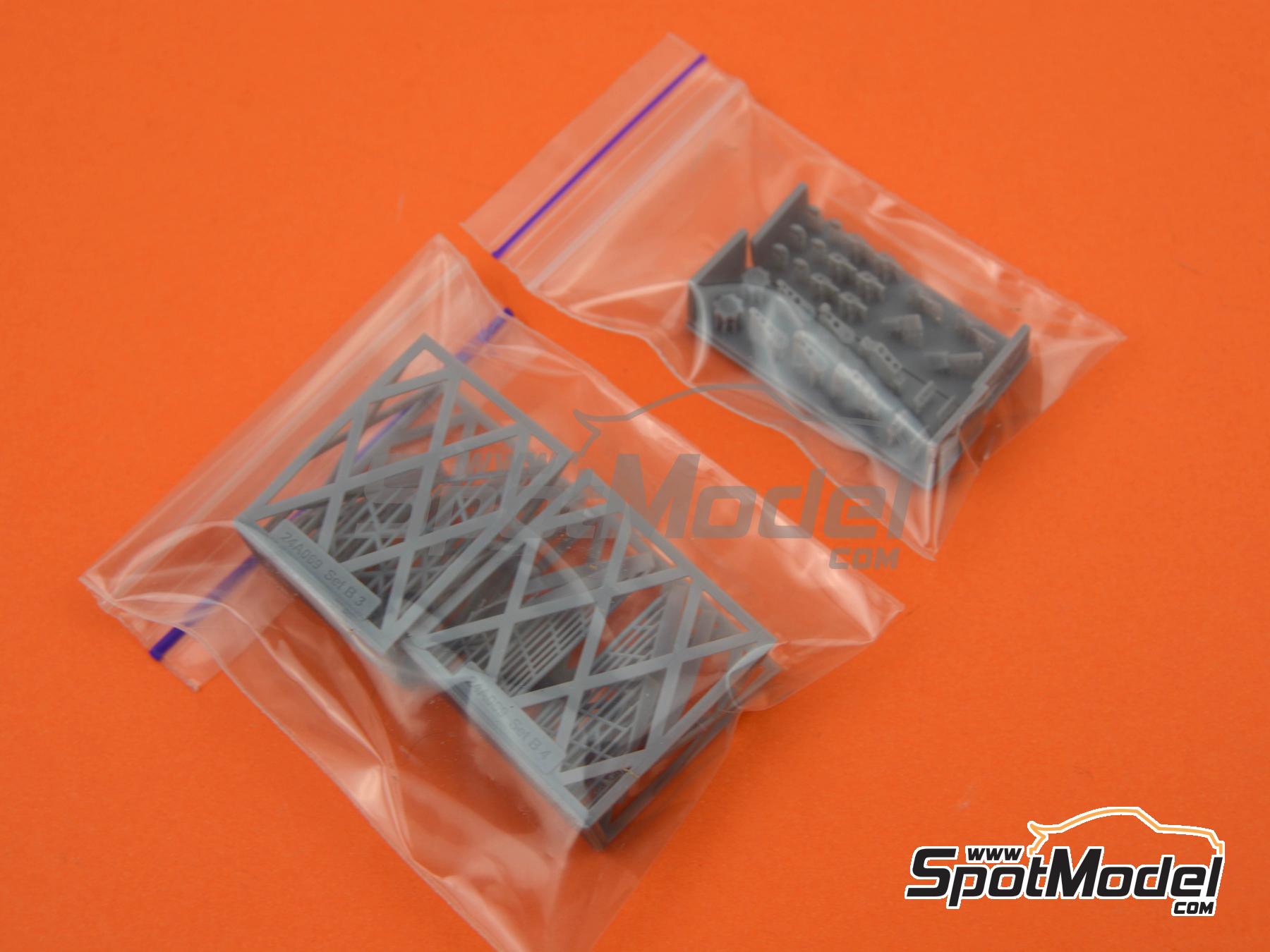 Image 11: Detallado interior para el Mini MPI - Set B | Set de mejora y detallado en escala&nbsp;1/24 fabricado por USCP (ref.&nbsp;24A069)