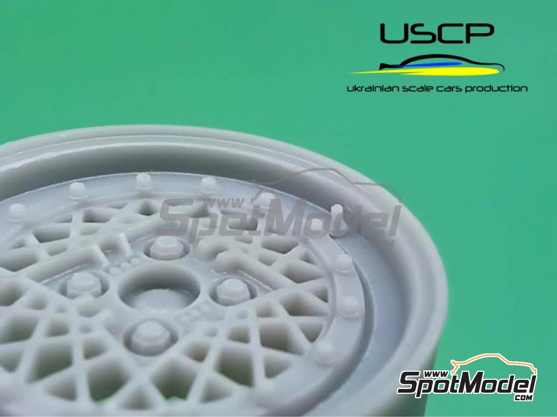 Image 5: V&aacute;lvulas de rueda | Detalle en escala&nbsp;1/24 fabricado por USCP (ref.&nbsp;24A071)