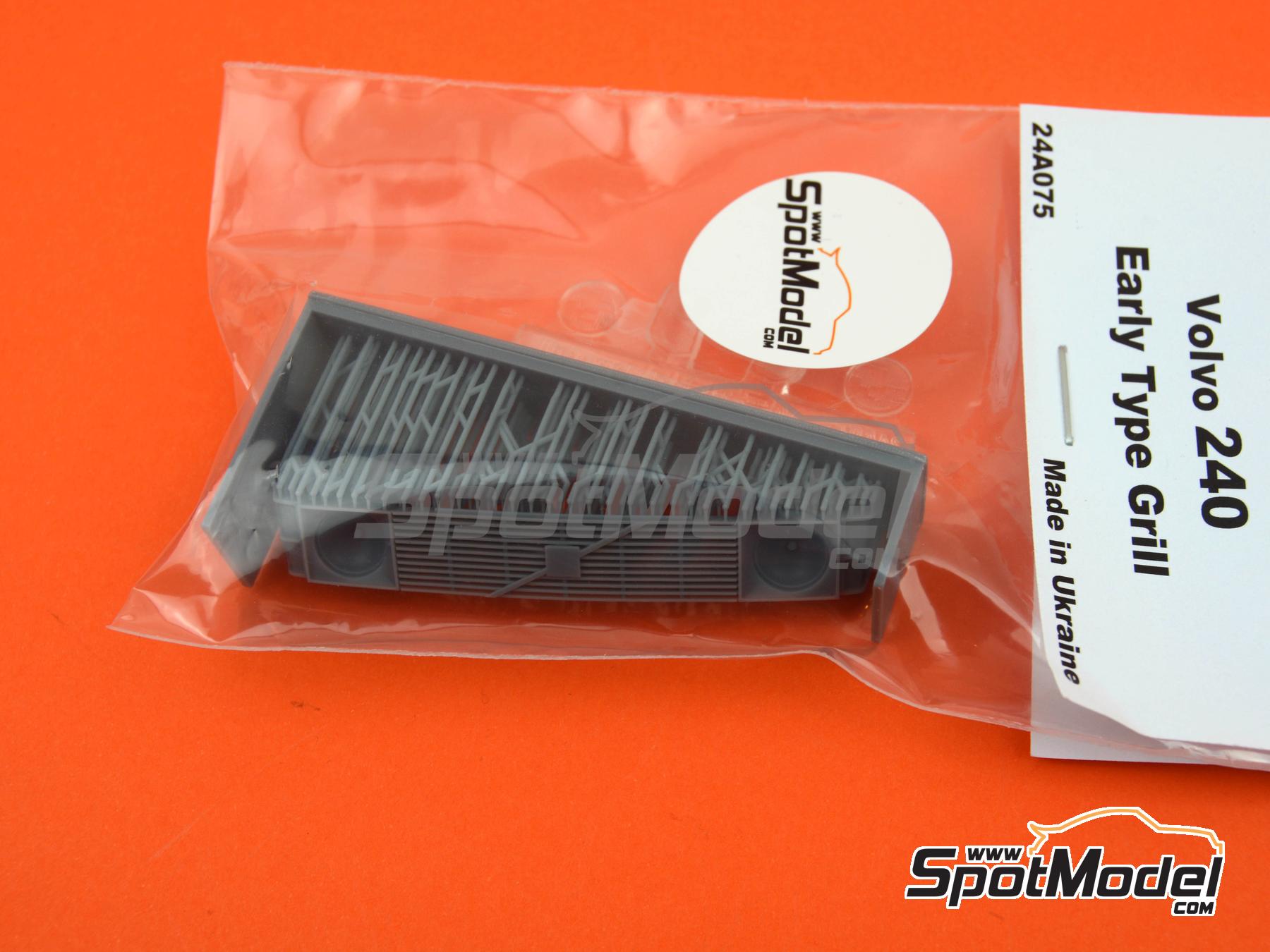 USCP 24A075: Detail up set 1/24 scale - Volvo 240 - Front