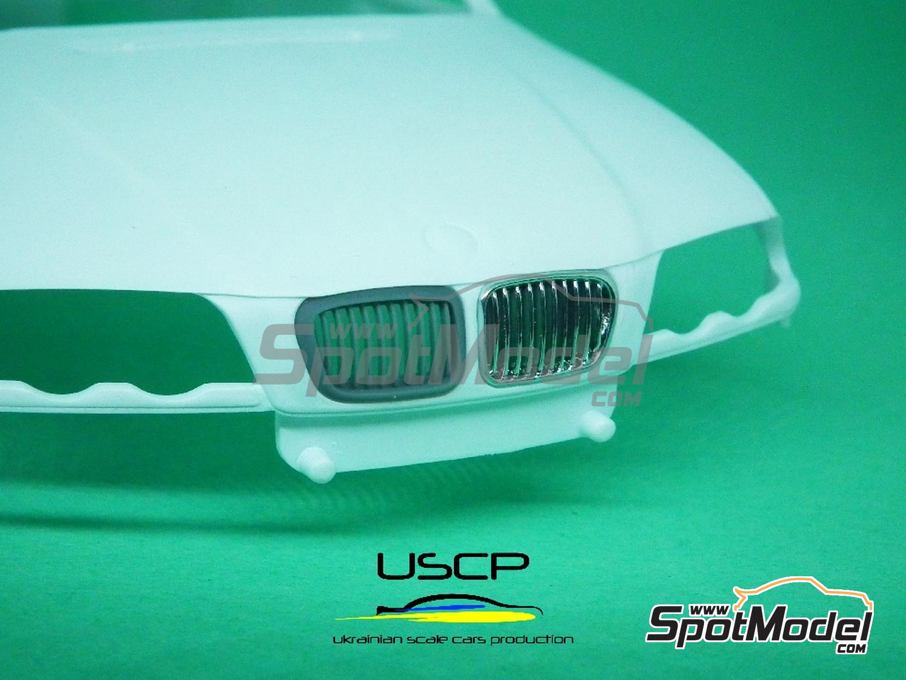 Image 4: BMW 320i E46 - Parrilla delantera primera serie | Detalle en escala&nbsp;1/24 fabricado por USCP (ref.&nbsp;24A077)