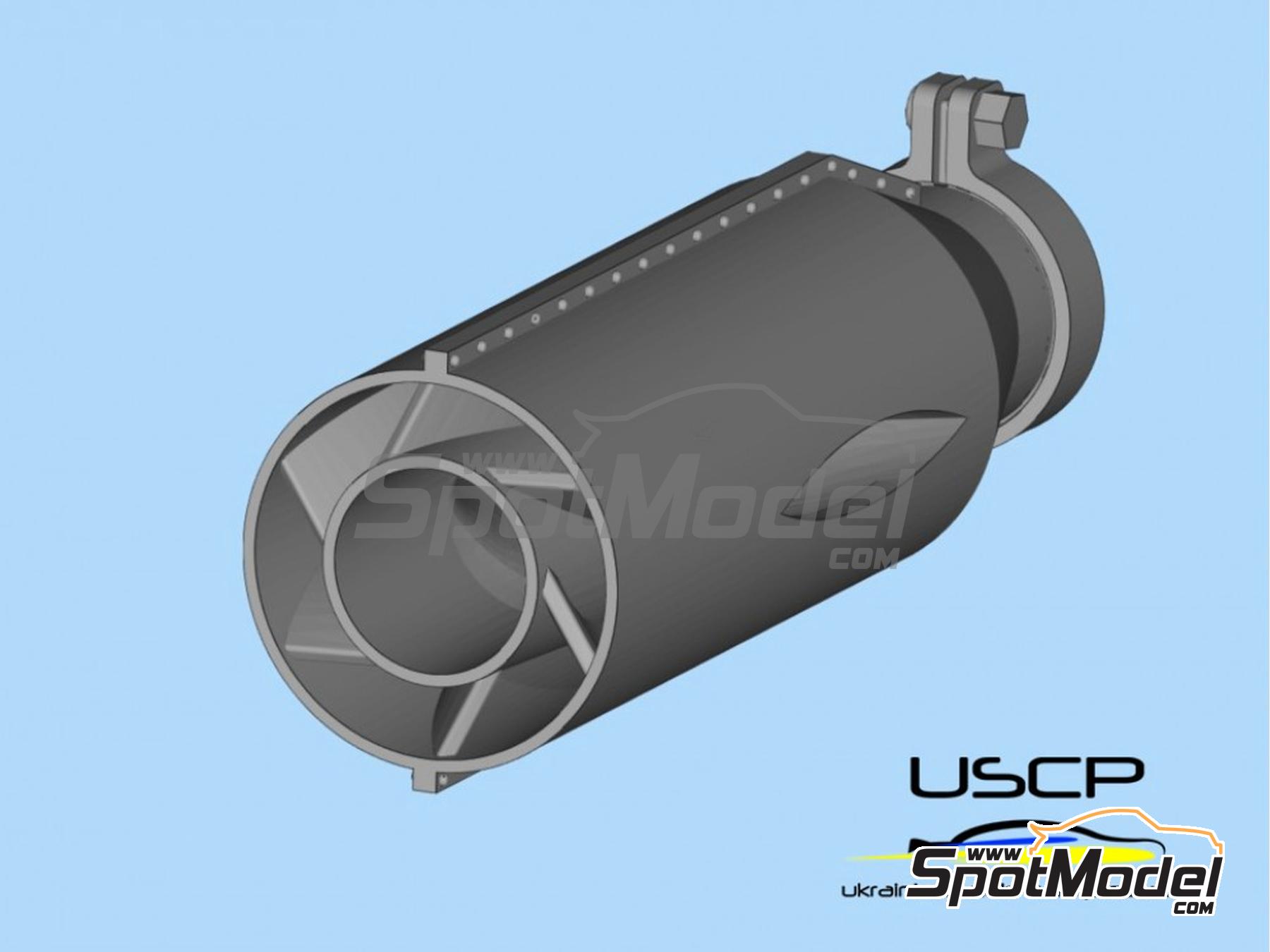 Image 4: Ferrari 250 GTO | Escapes en escala&nbsp;1/24 fabricado por USCP (ref.&nbsp;24A083)