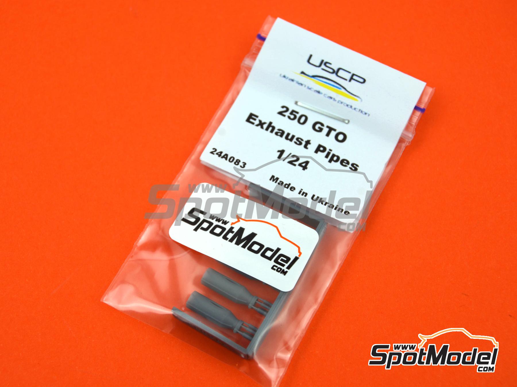 Image 6: Ferrari 250 GTO | Escapes en escala&nbsp;1/24 fabricado por USCP (ref.&nbsp;24A083)
