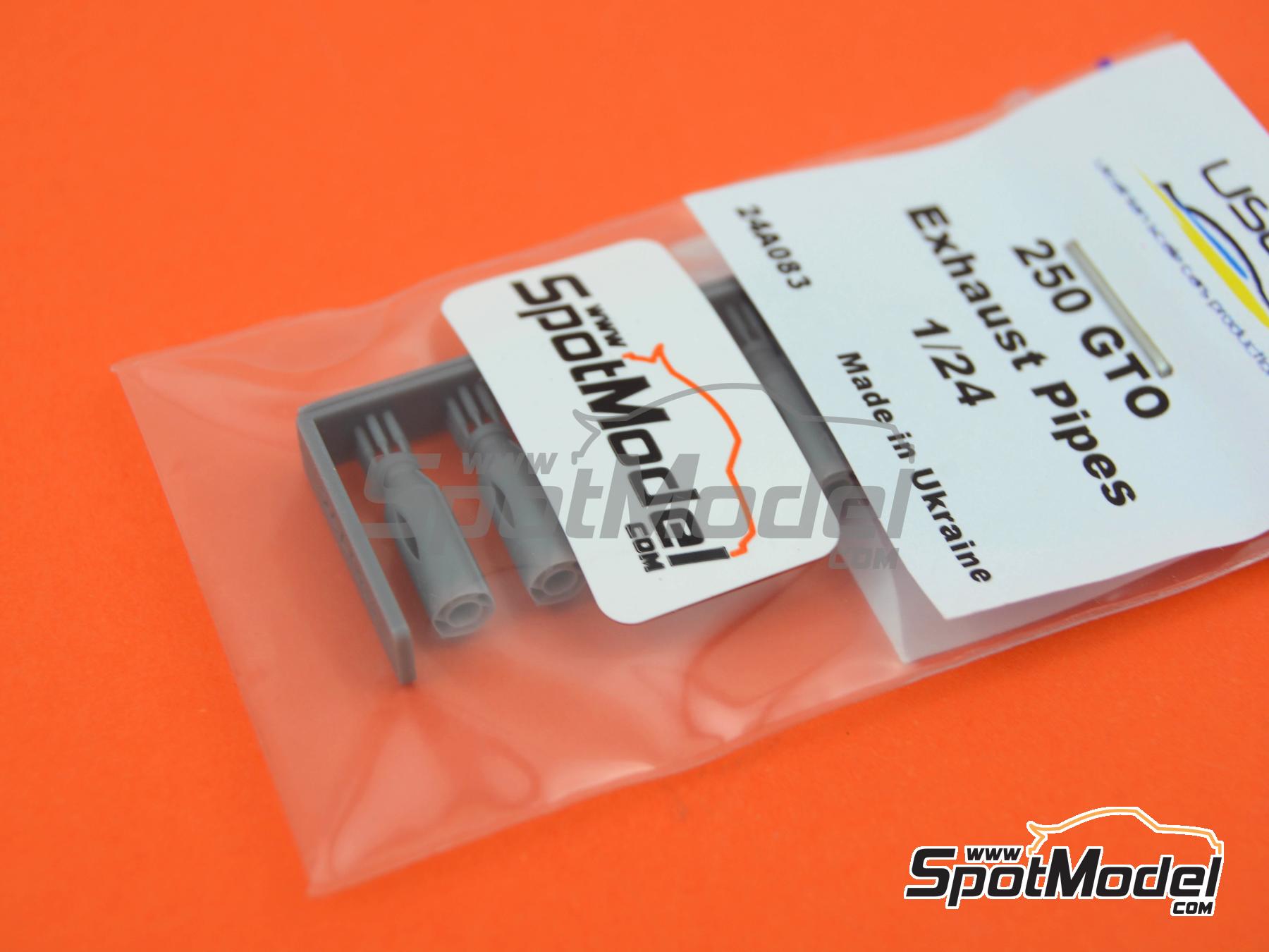 Image 7: Ferrari 250 GTO | Escapes en escala&nbsp;1/24 fabricado por USCP (ref.&nbsp;24A083)