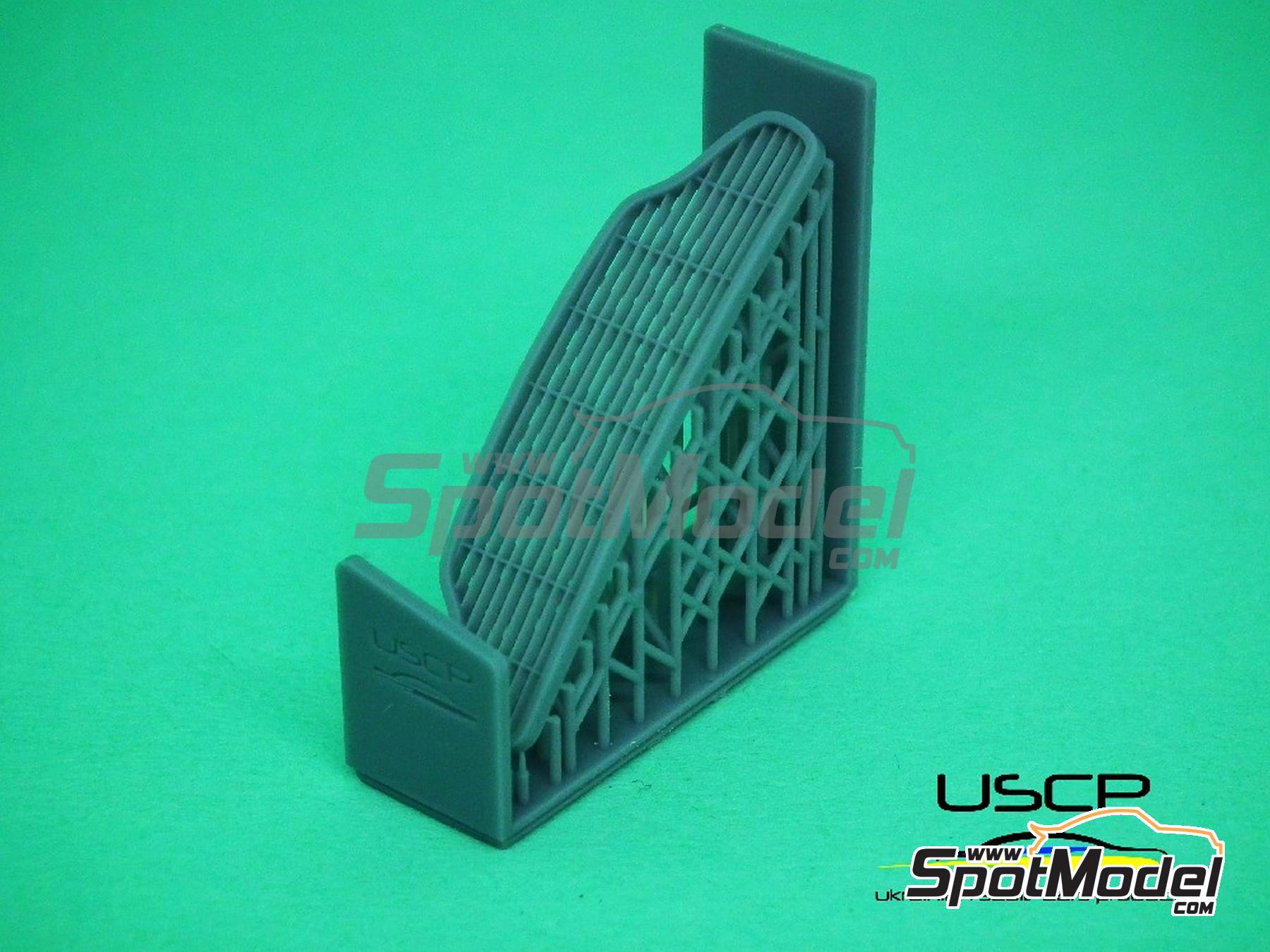 Image 3: Parrilla delantera Aston Martin DB5 | Detalle en escala&nbsp;1/24 fabricado por USCP (ref.&nbsp;24A084)