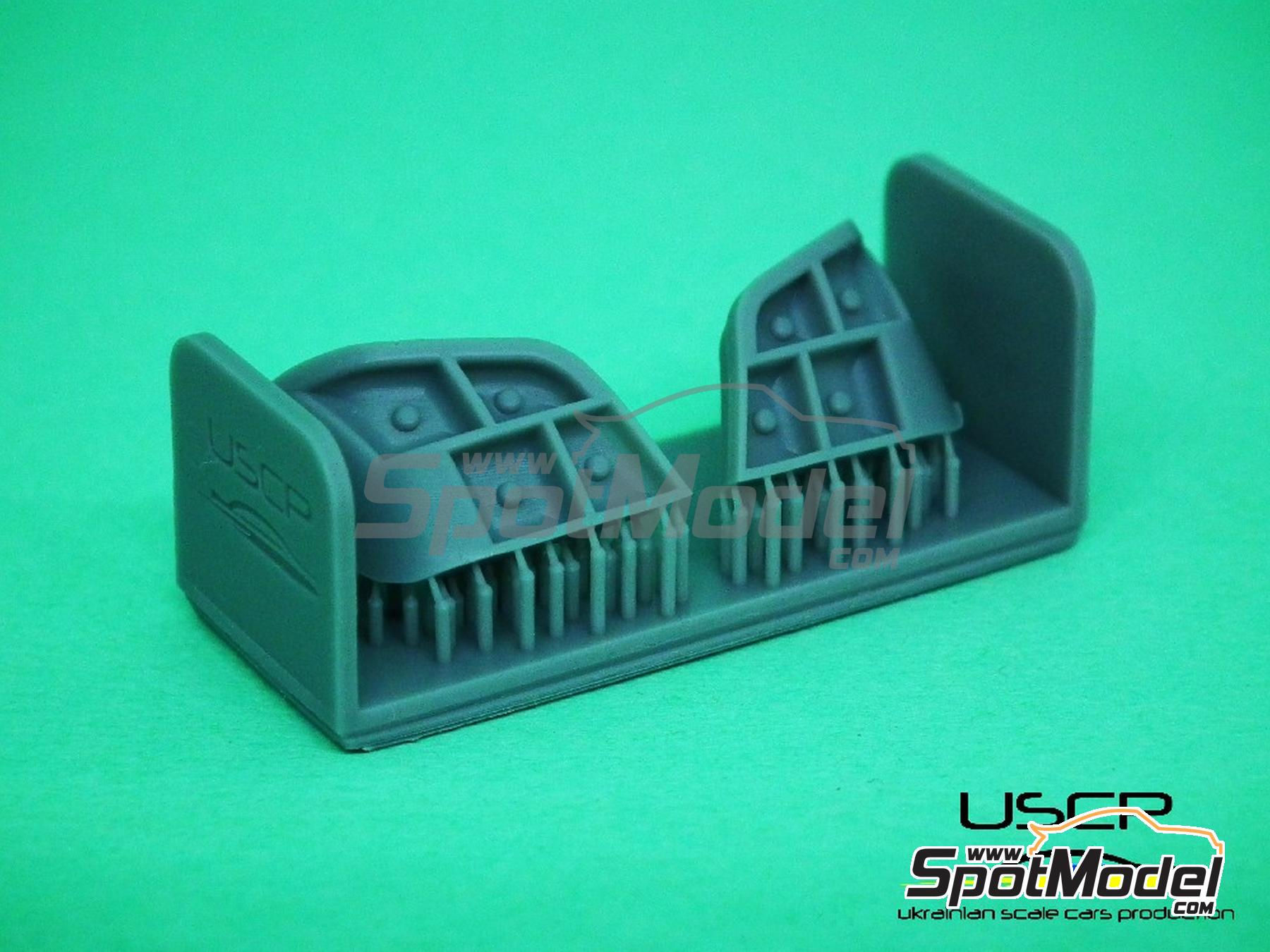 Image 3: Interior luces traseras para Subaru Impreza -  2000, 2001 y 2002 | Luces en escala 1/24 fabricado por USCP (ref. 24A085)