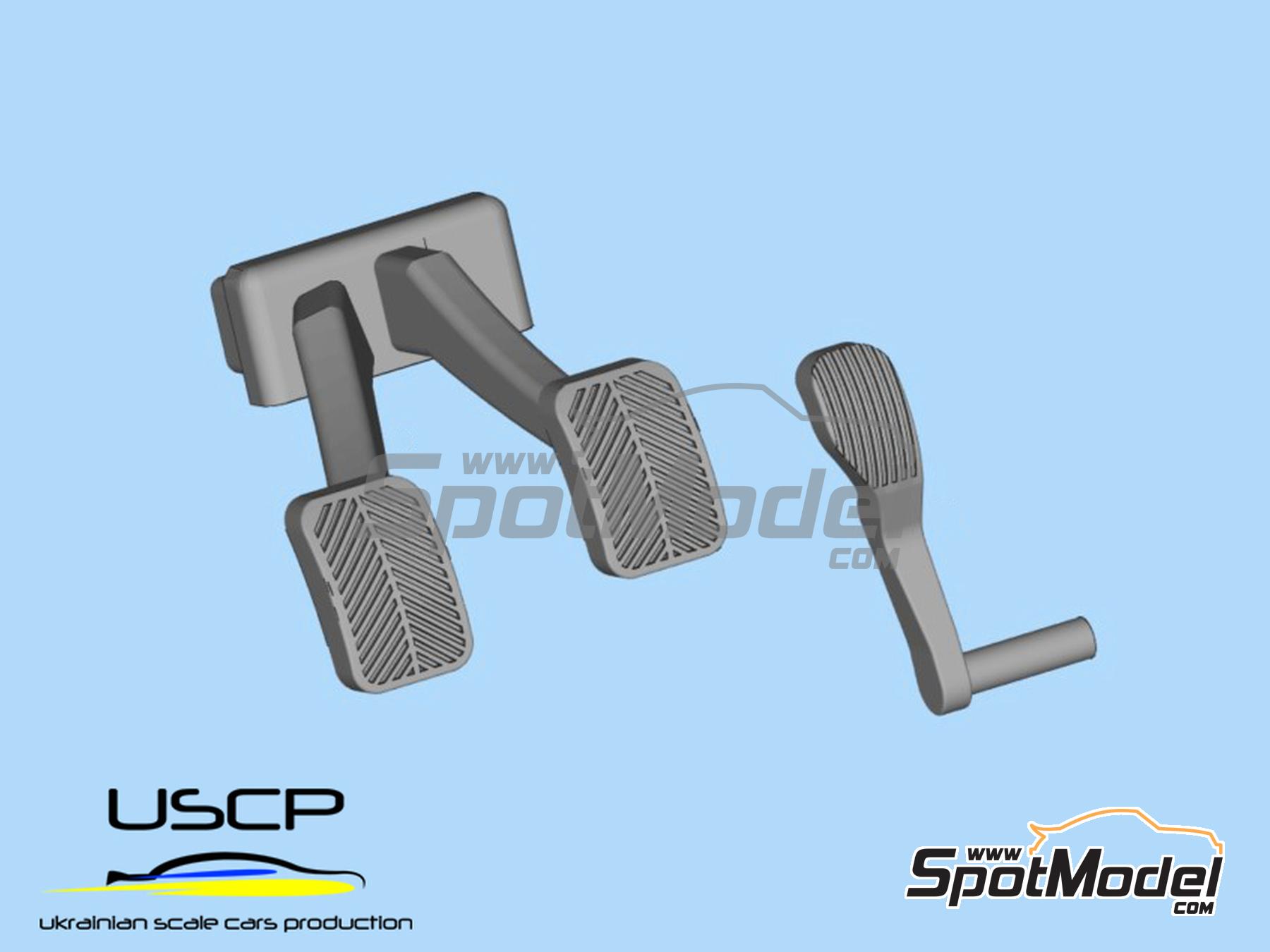 Image 9: Fiat 500F - Detallado interior | Set de mejora y detallado en escala 1/24 fabricado por USCP (ref. 24A087)