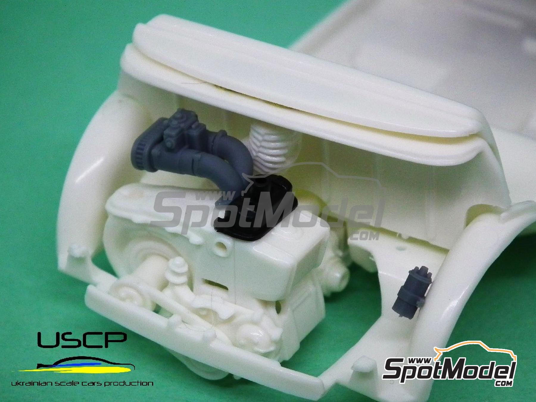 Image 9: Abarth 695 Weber Carburetor set | Detail in 1/24 scale manufactured by USCP (ref. 24A091)