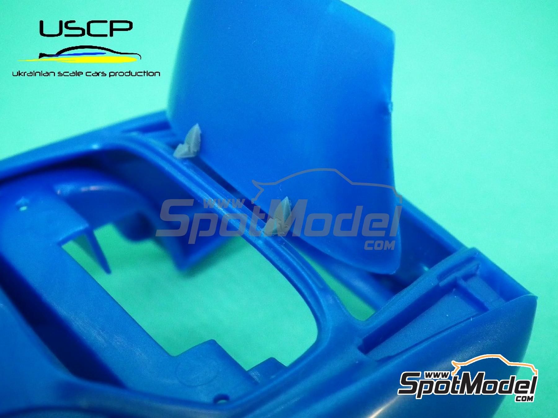 USCP 24A093: Detail 1/24 scale - Alpine A110 Rear Bonnet Hinges - for ...