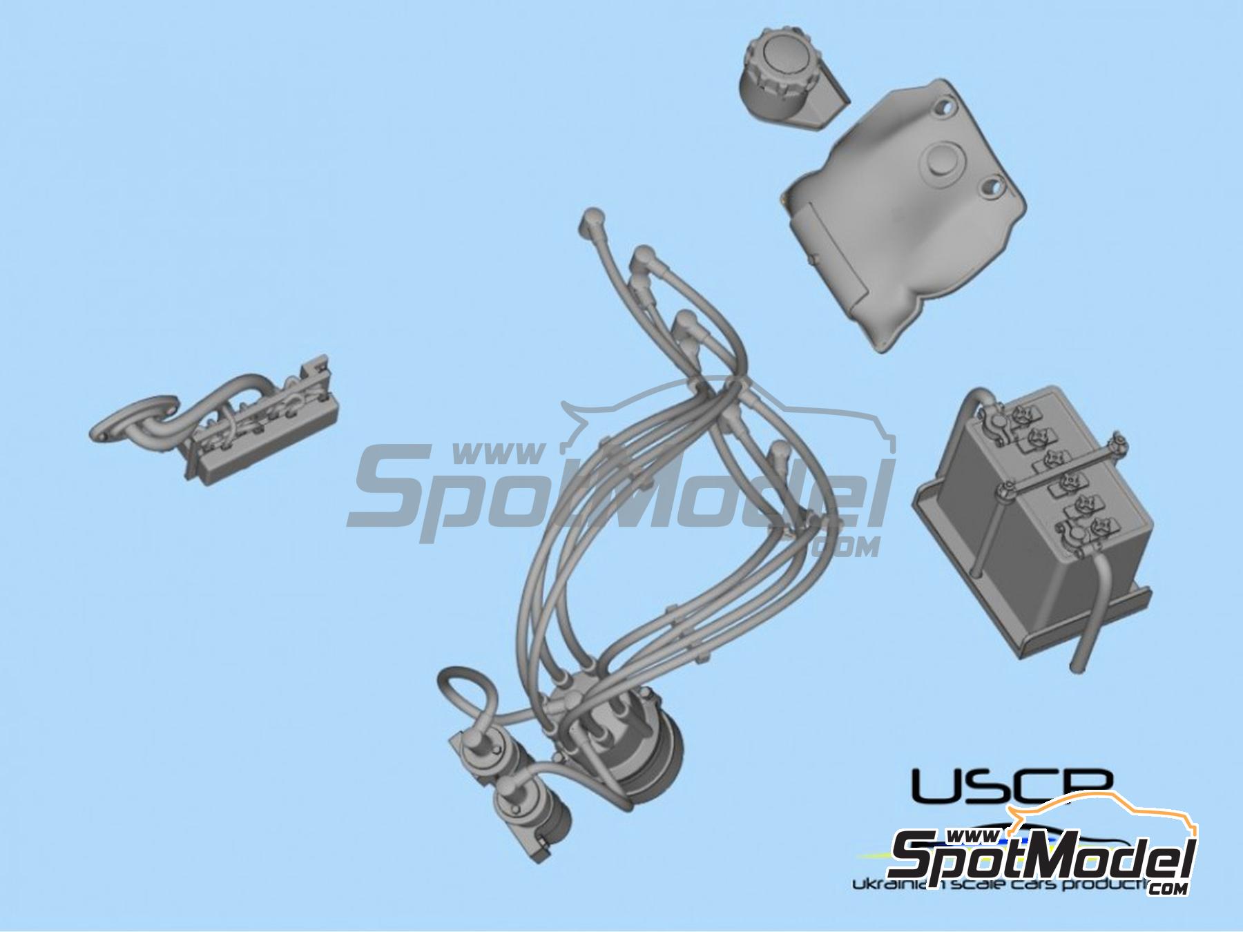 USCP 24A095 Detail up set 1/24 scale Alfa Romeo Giulia Sprint GTA