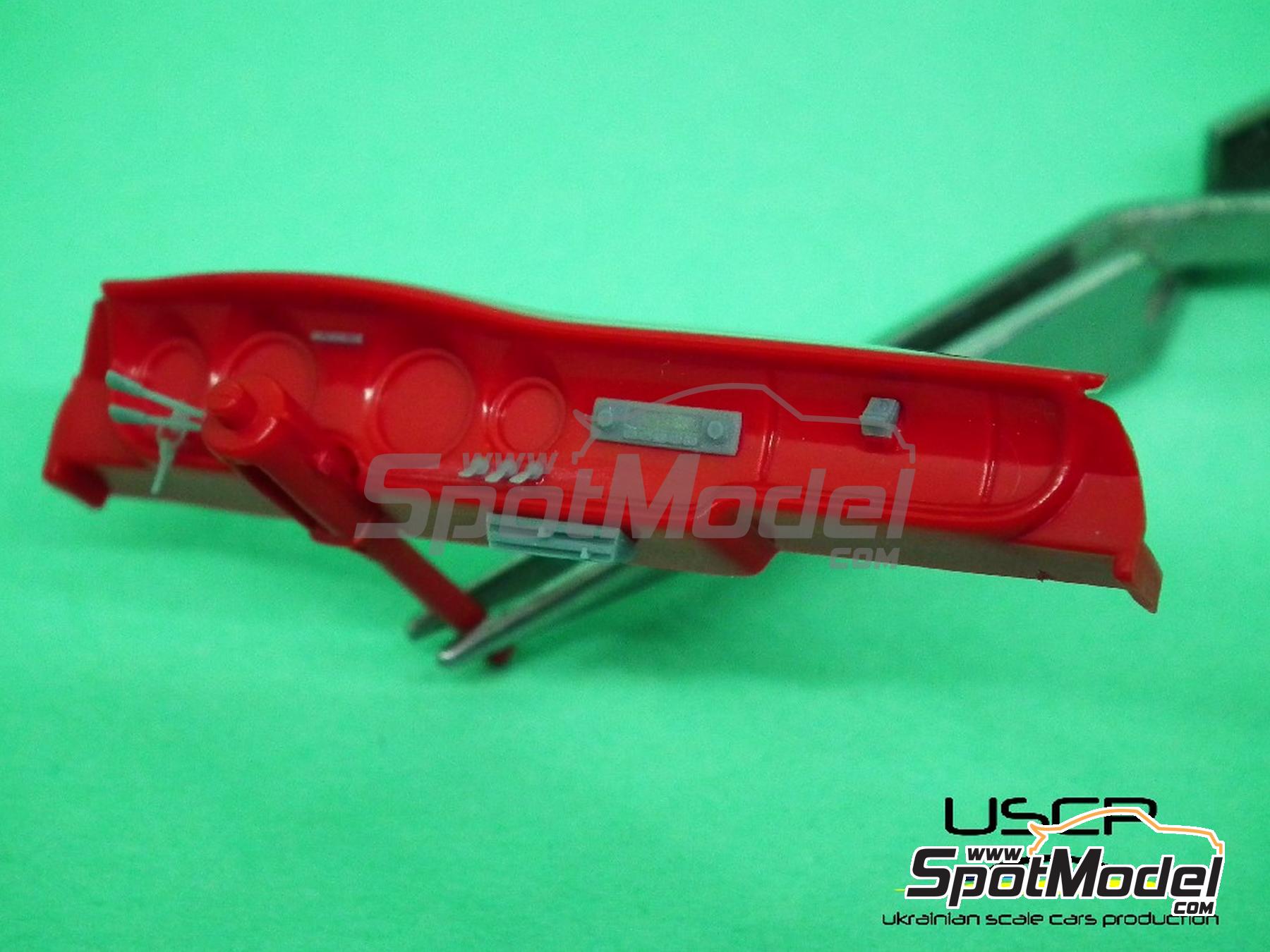 Image 3: Alfa Romeo Giulia Sprint GTA Interior detail-up | Detail up set in 1/24 scale manufactured by USCP (ref.&nbsp;24A096)