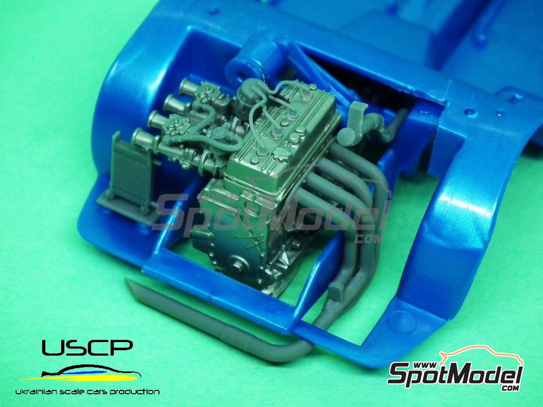 Image 2: Alpine A110 1600SC - Detallado del compartimiento motor | Set de mejora y detallado en escala&nbsp;1/24 fabricado por USCP (ref.&nbsp;24A097)