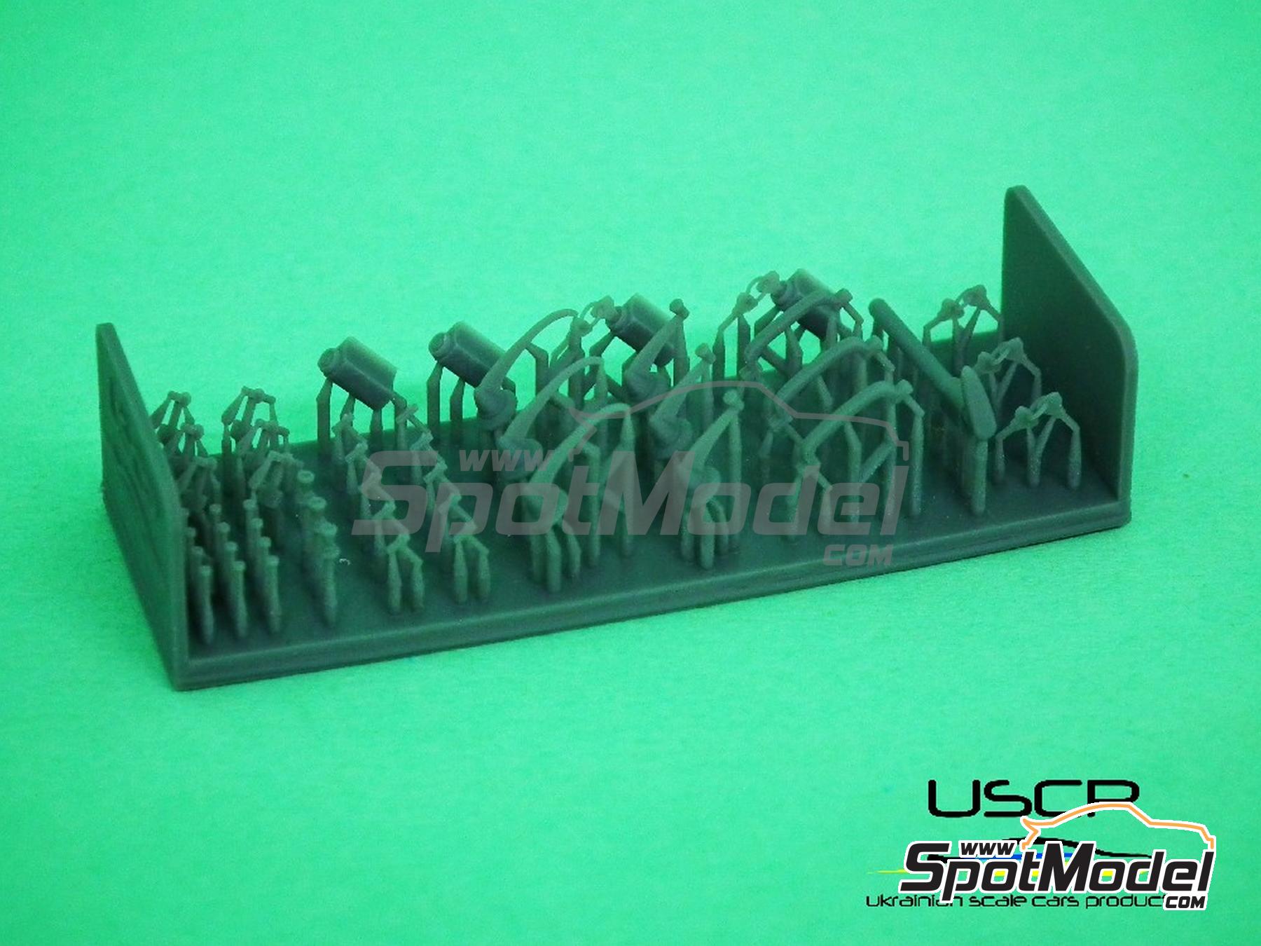 Image 6: Alpine A110 Interior detail-up | Detail up set in 1/24 scale manufactured by USCP (ref. 24A098)