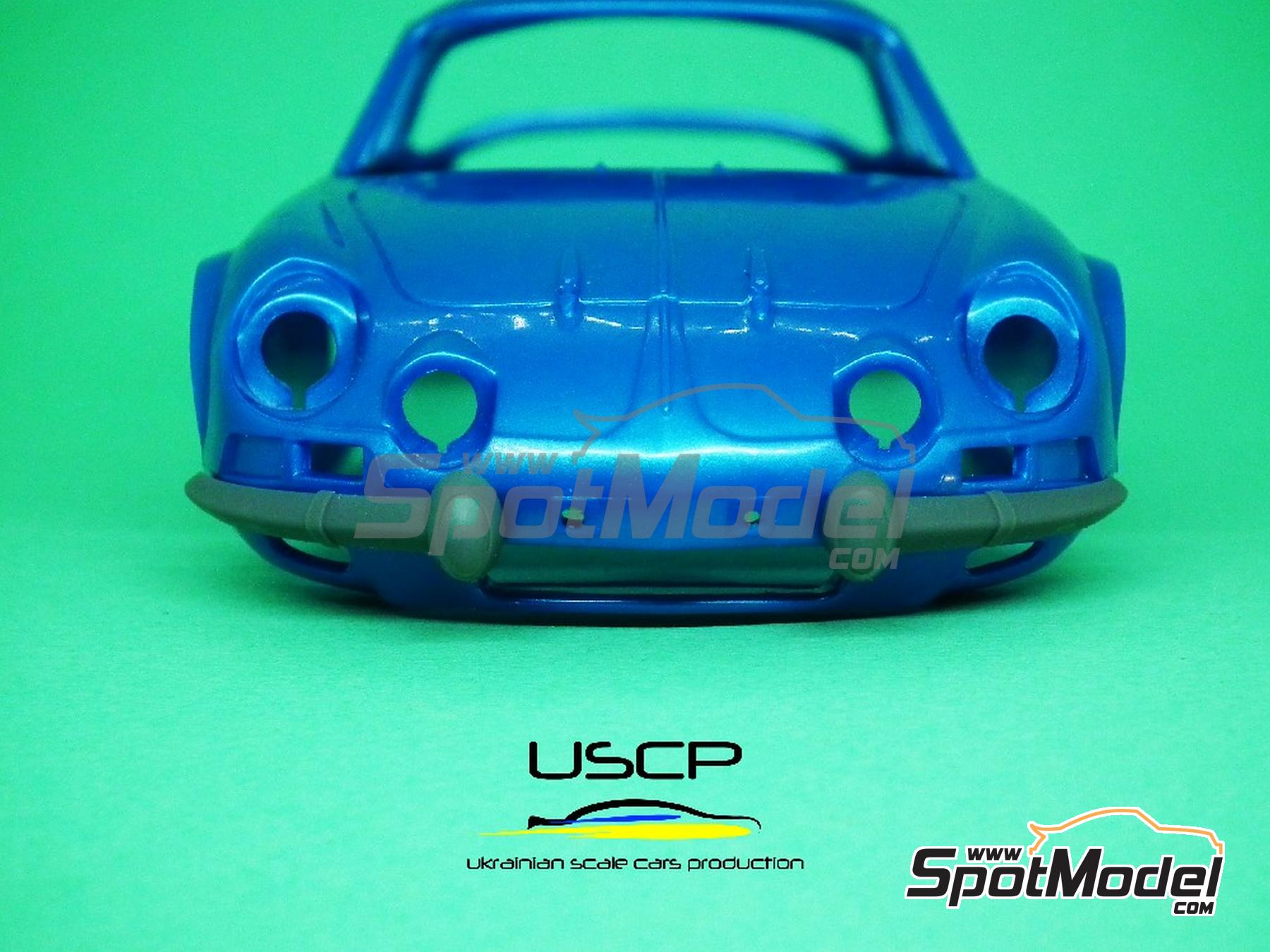 Image 2: Alpine A110 - Bumpers | Detail in 1/24 scale manufactured by USCP (ref.&nbsp;24A100)
