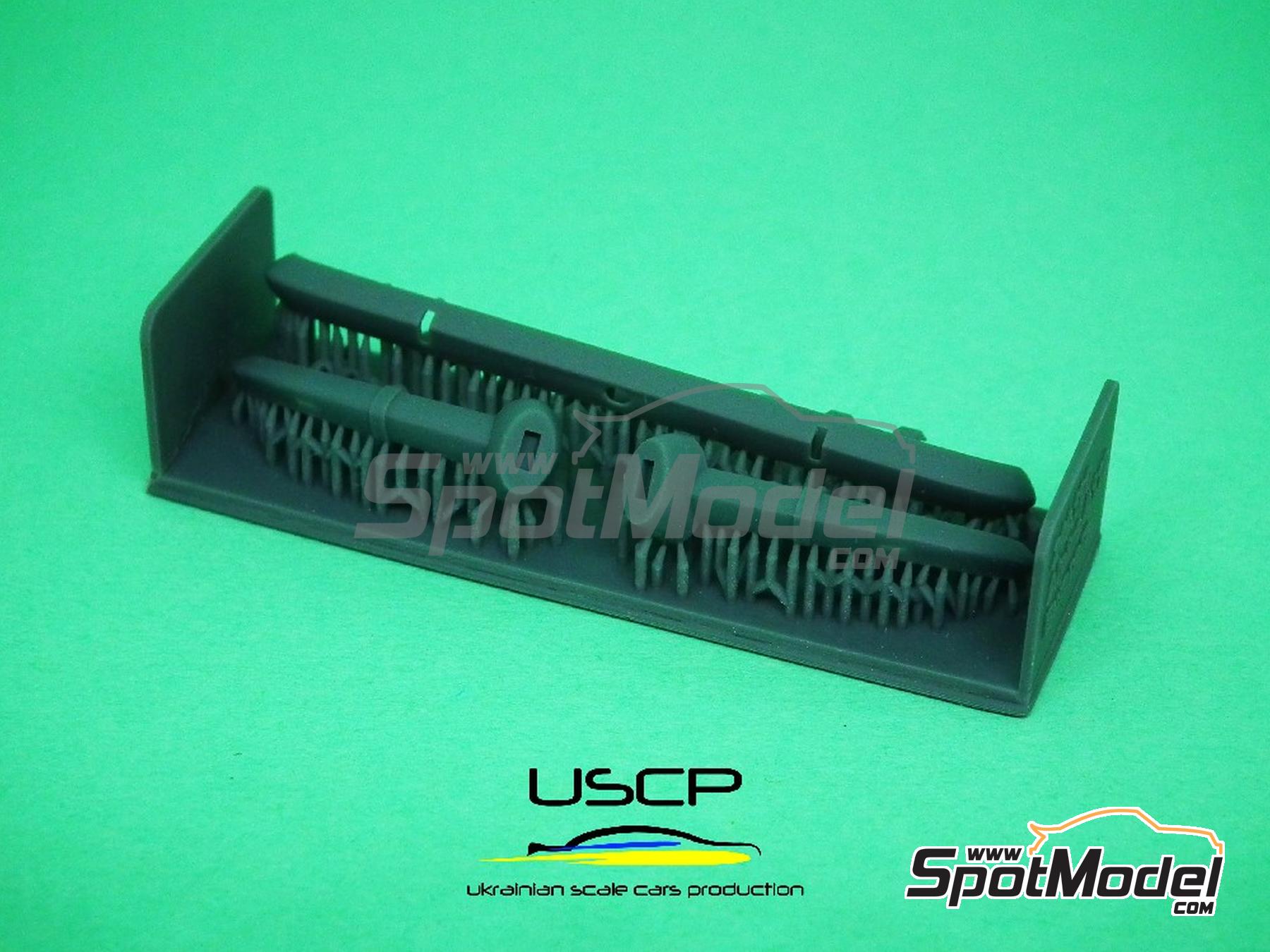 Image 7: Alpine A110 - Bumpers | Detail in 1/24 scale manufactured by USCP (ref.&nbsp;24A100)