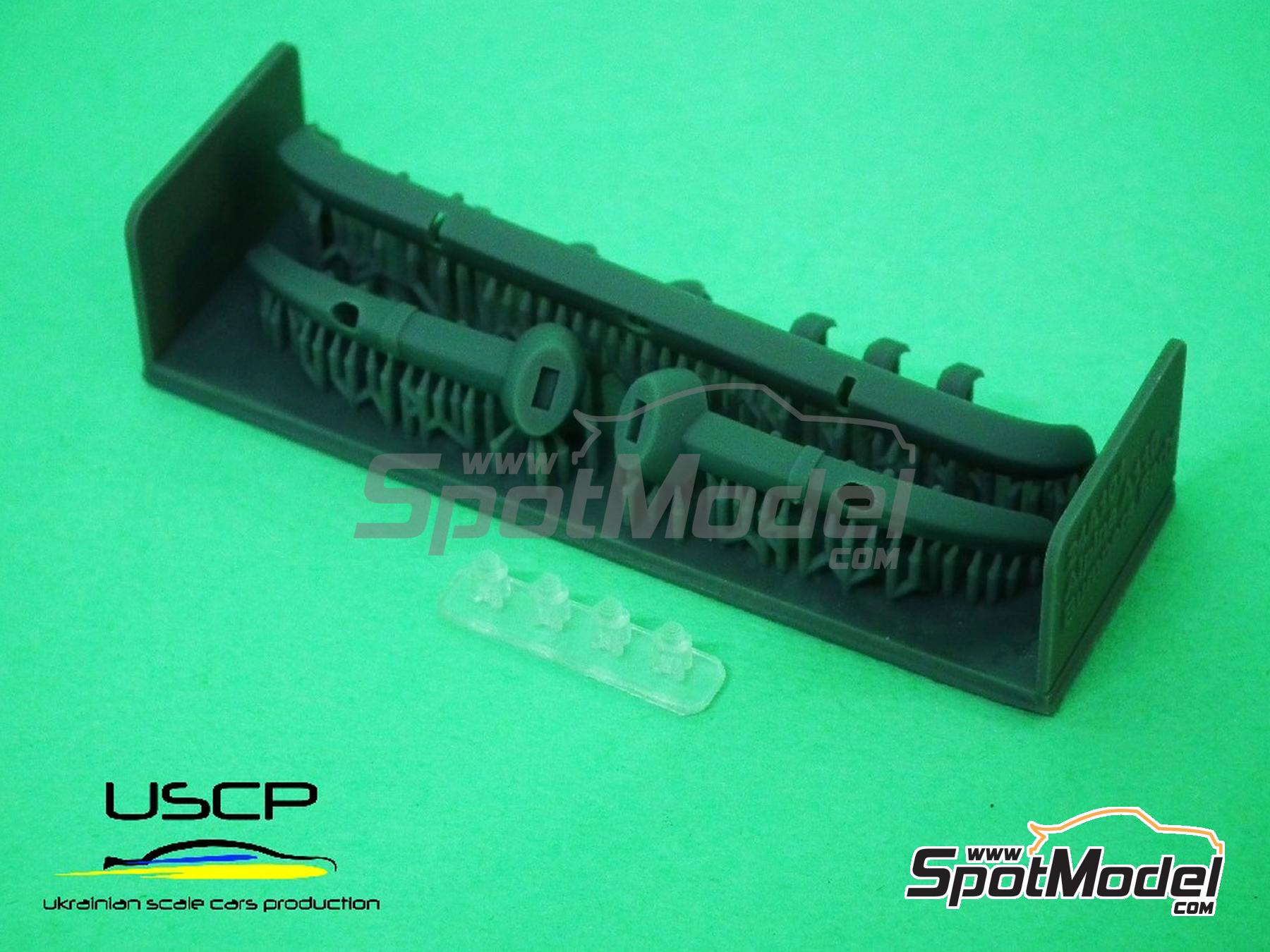 Image 7: Alpine A110 - Bumpers early type | Detail in 1/24 scale manufactured by USCP (ref.&nbsp;24A101)