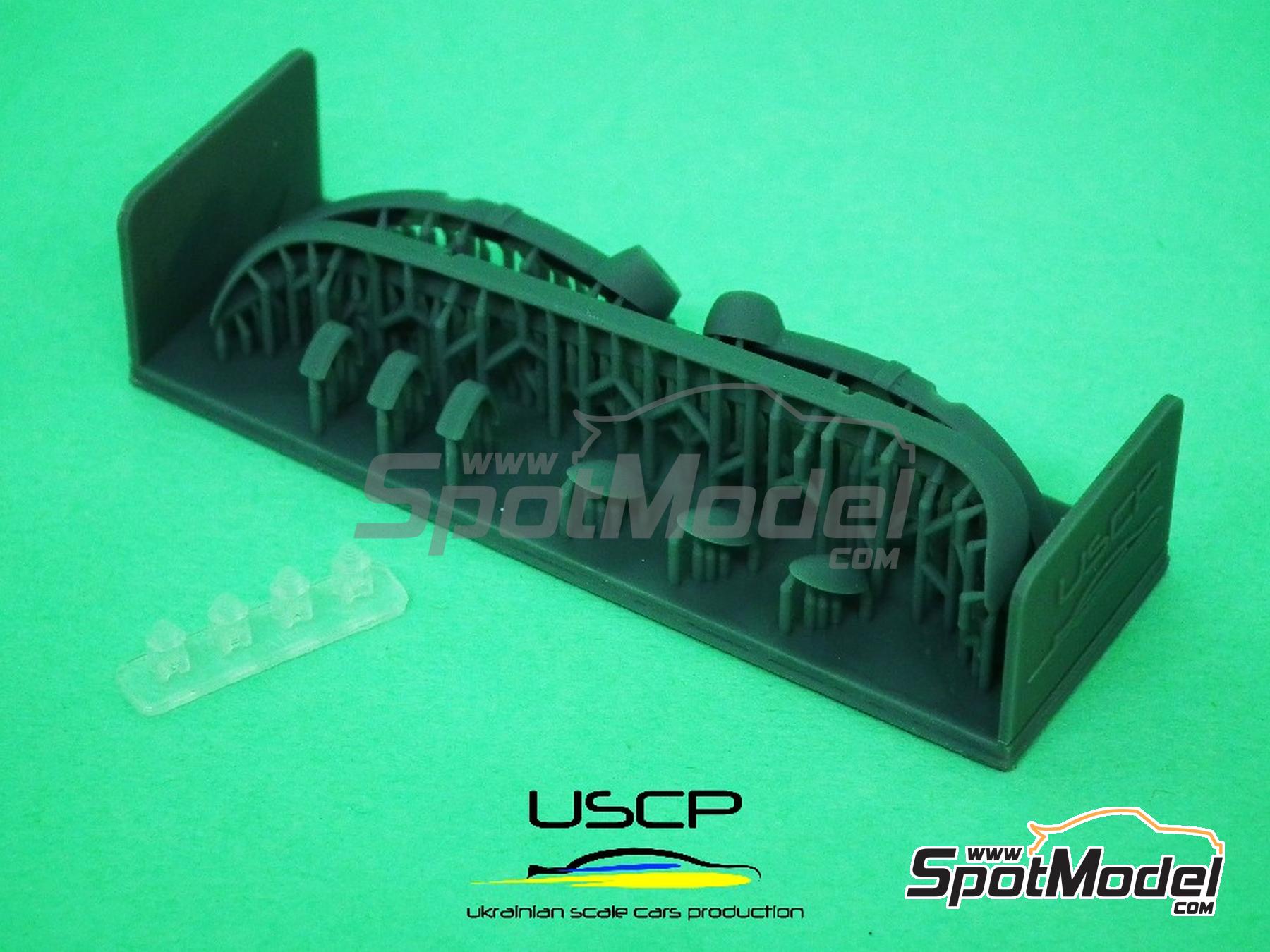 Image 8: Alpine A110 - Bumpers early type | Detail in 1/24 scale manufactured by USCP (ref.&nbsp;24A101)