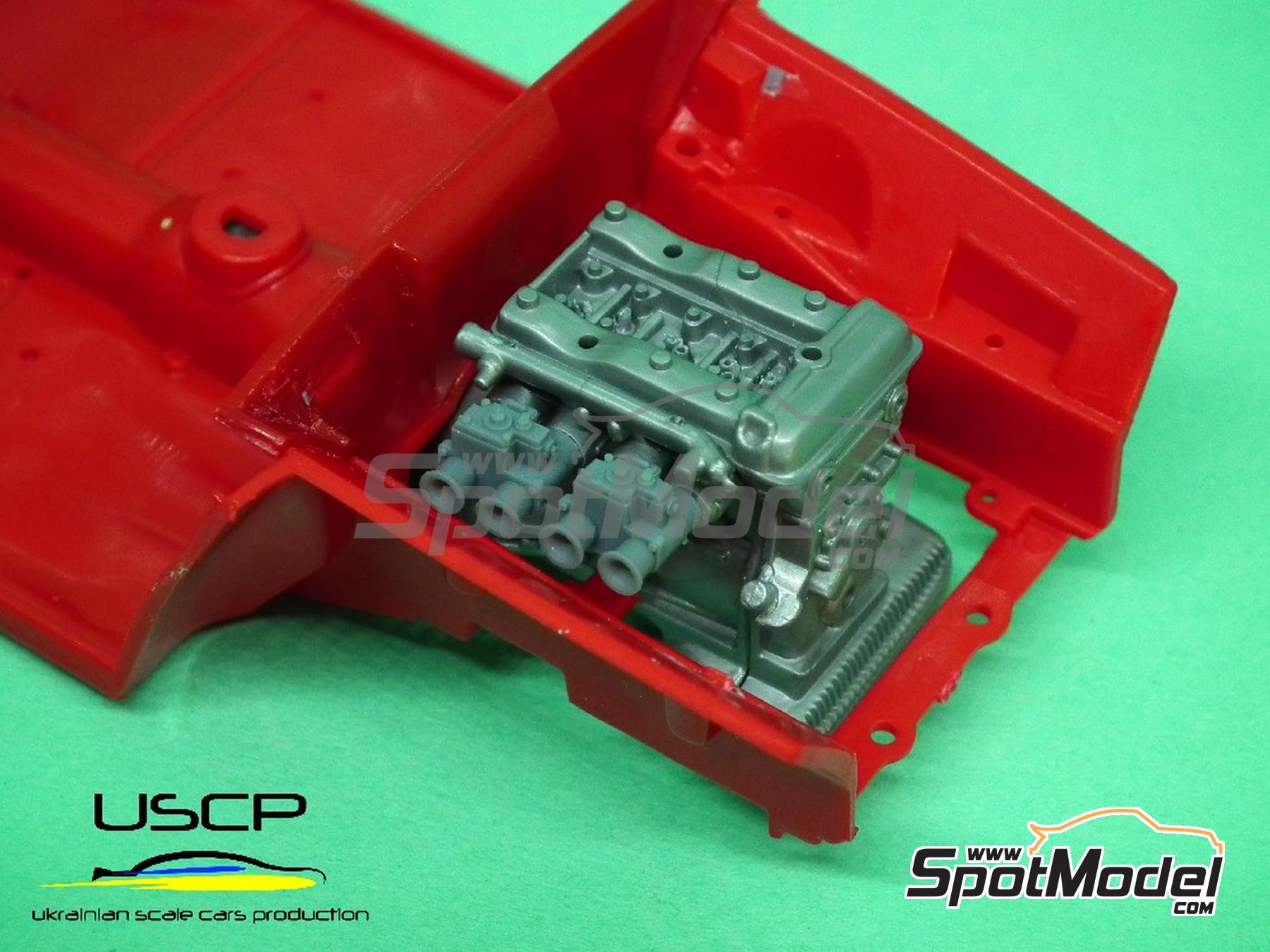 Image 2: Weber Carburetor set | Detail in 1/24 scale manufactured by USCP (ref. 24A103)