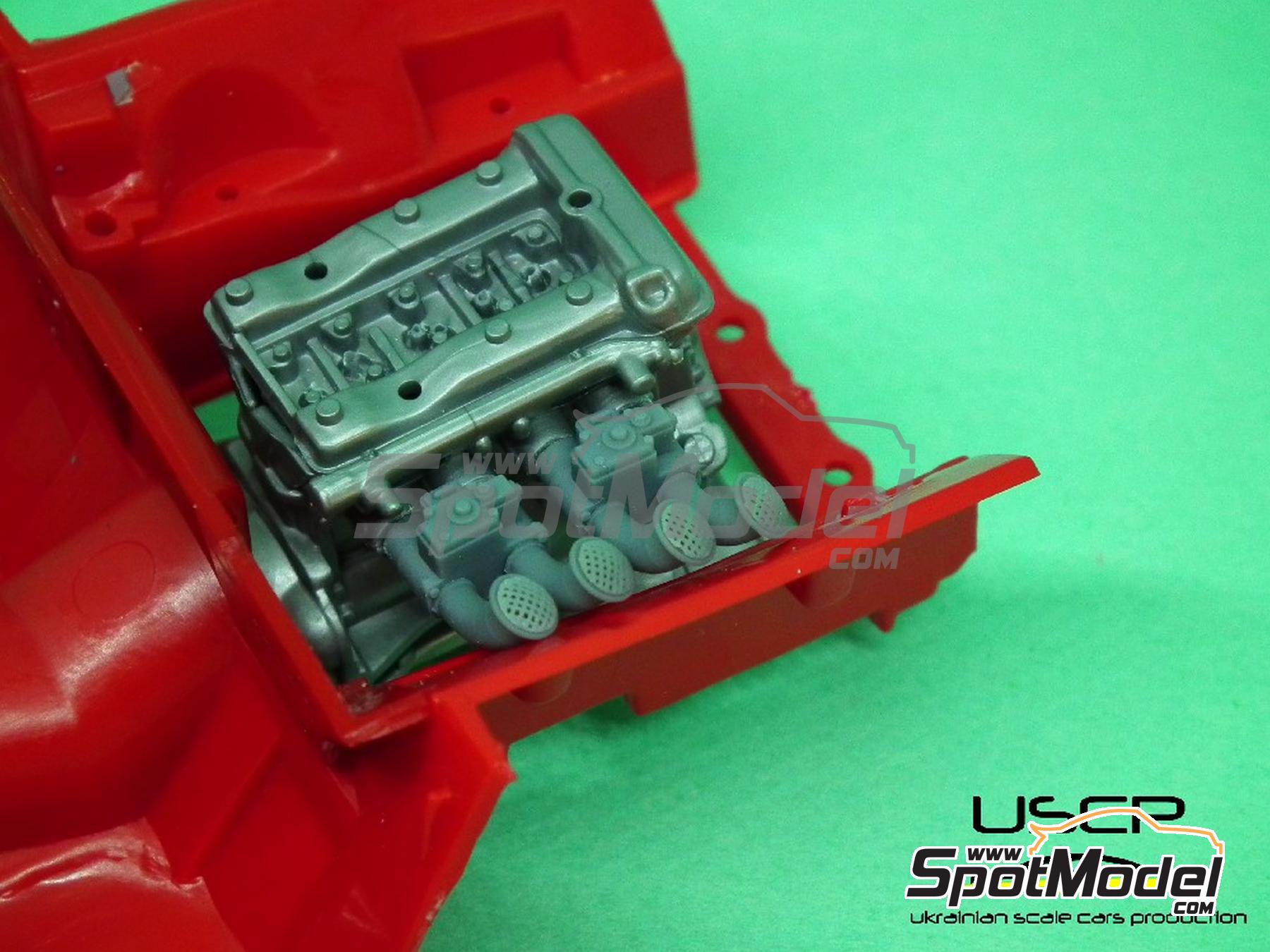 Image 4: Weber Carburetor set | Detail in 1/24 scale manufactured by USCP (ref. 24A103)