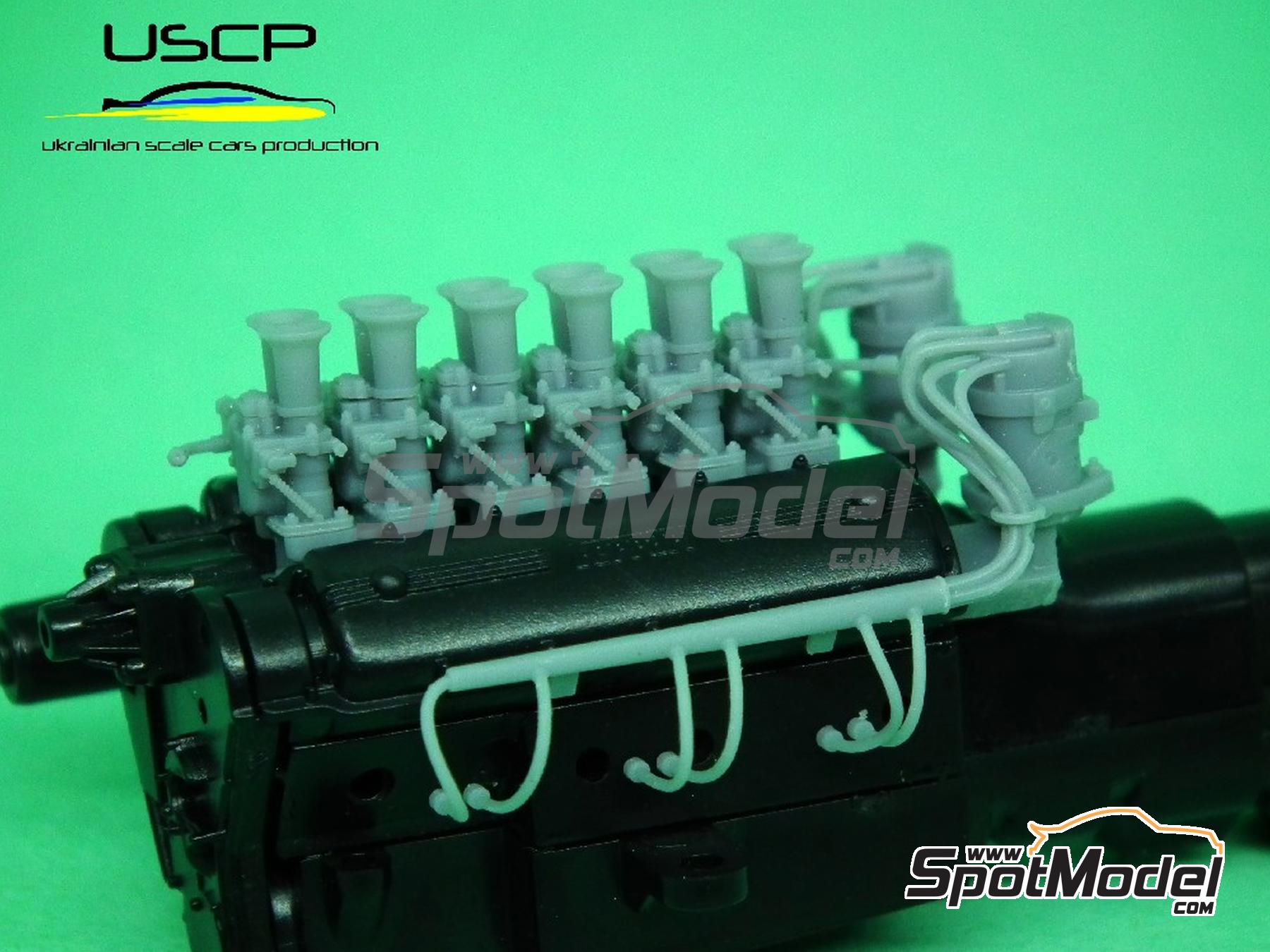 USCP 24A105: Detail up set 1/24 scale - Engine bay detail-up