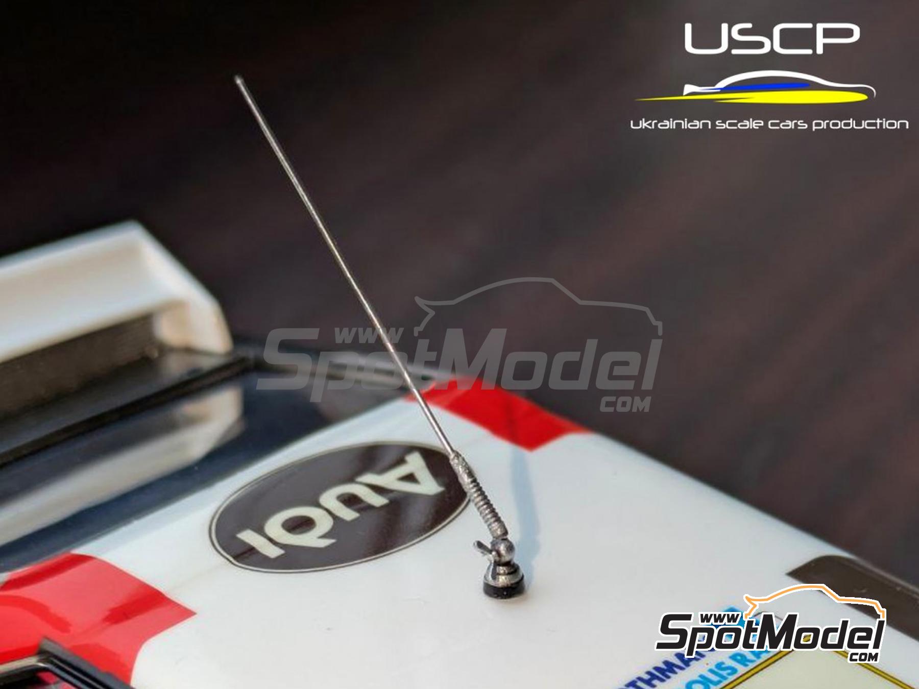 Image 4: Base de antena de rally | Detalle en escala&nbsp;1/24 fabricado por USCP (ref.&nbsp;24A106)