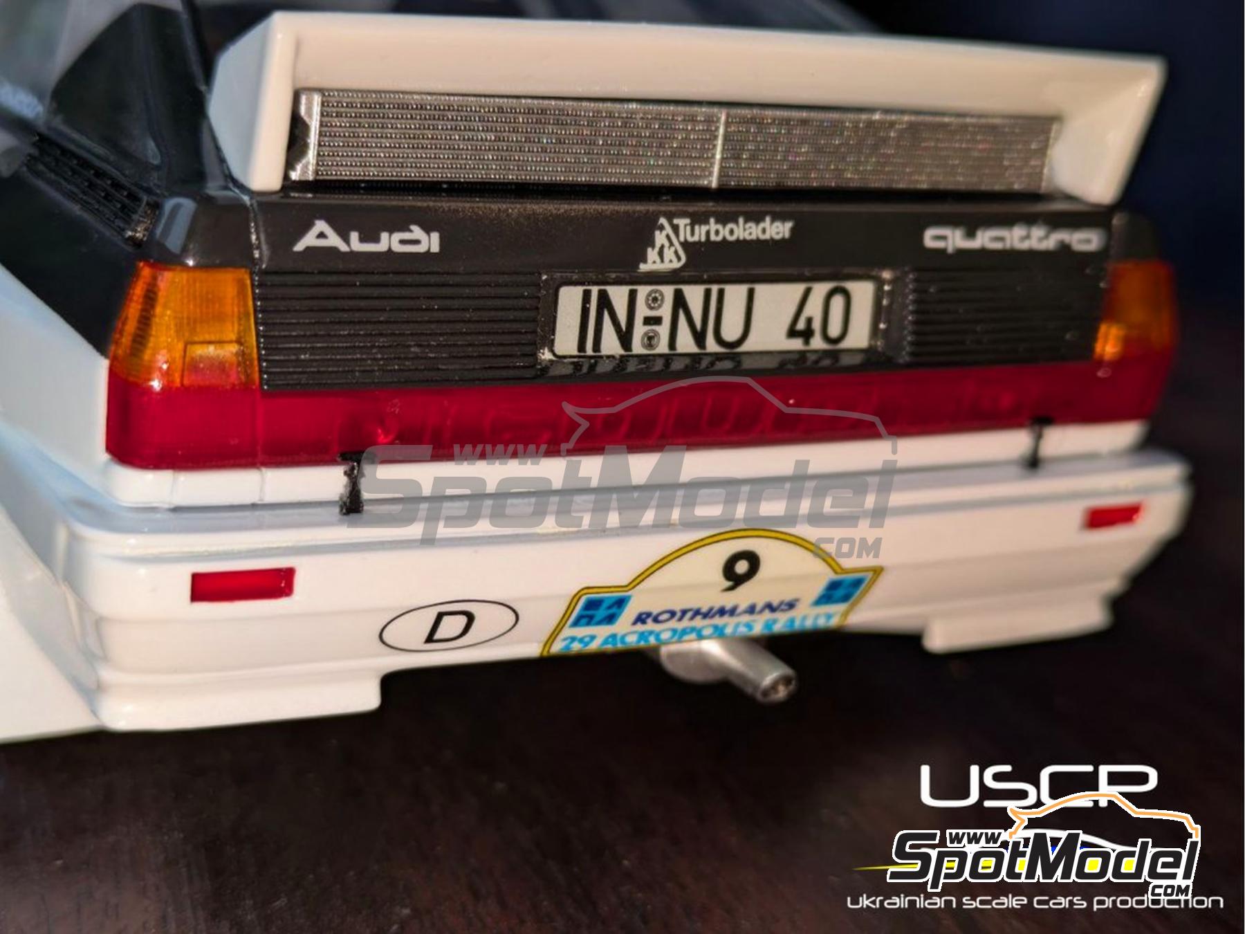 Image 3: Hebillas cierre cap&oacute; en T | Cierres de capot en escala&nbsp;1/24 fabricado por USCP (ref.&nbsp;24A107)