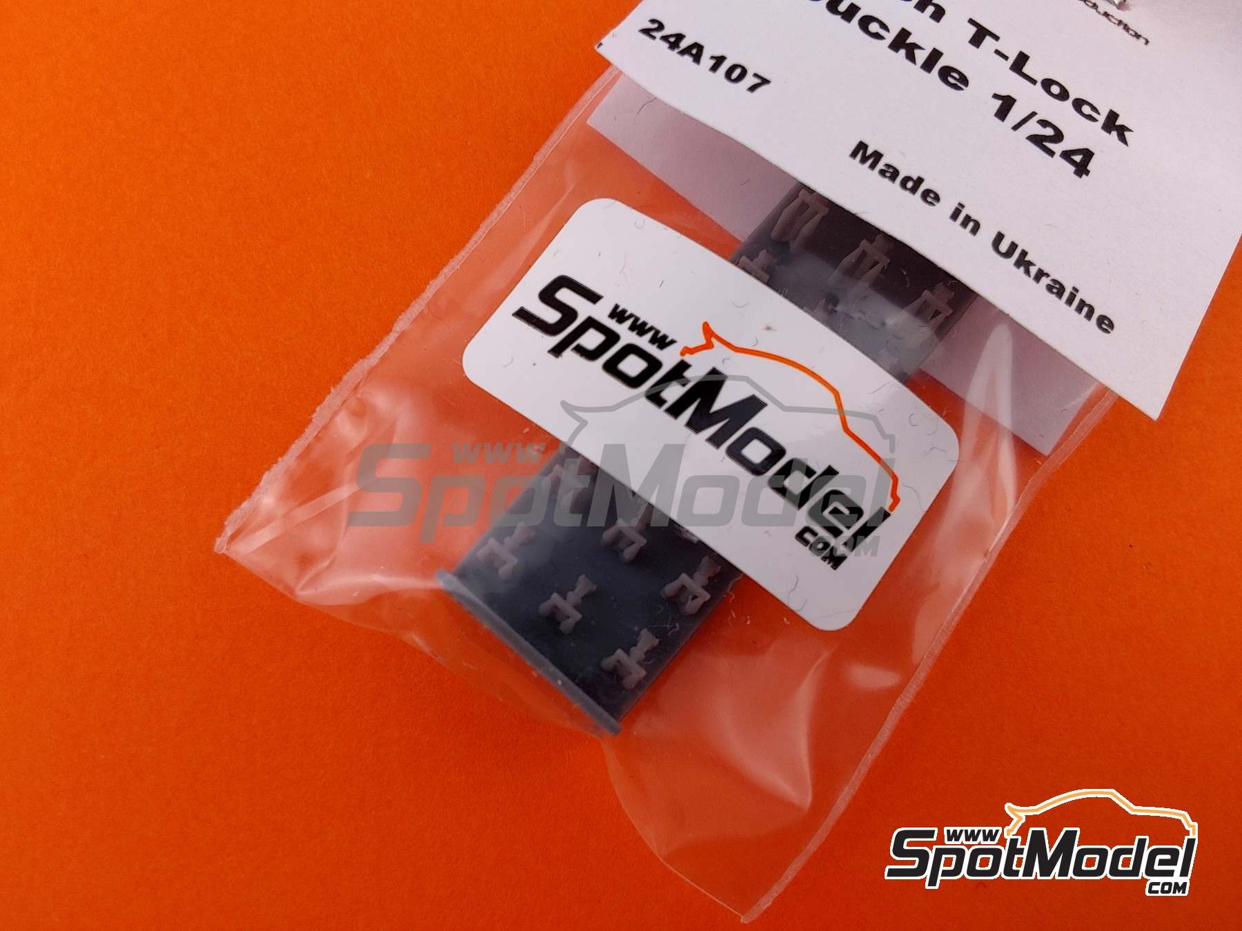 Image 5: Hebillas cierre cap&oacute; en T | Cierres de capot en escala&nbsp;1/24 fabricado por USCP (ref.&nbsp;24A107)