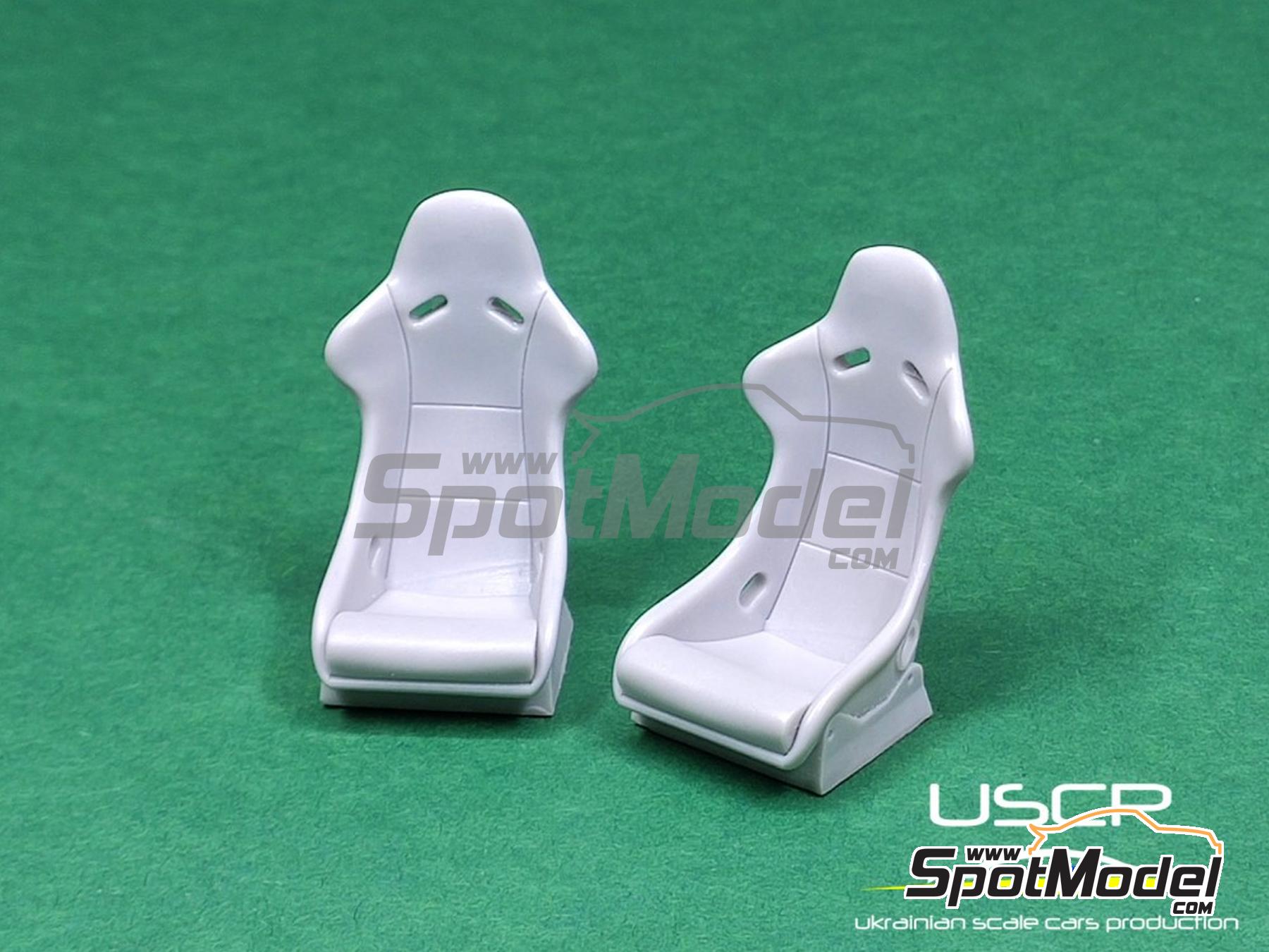 Image 1: Recaro Pole Position | Seat in 1/24 scale manufactured by USCP (ref.&nbsp;24A111)