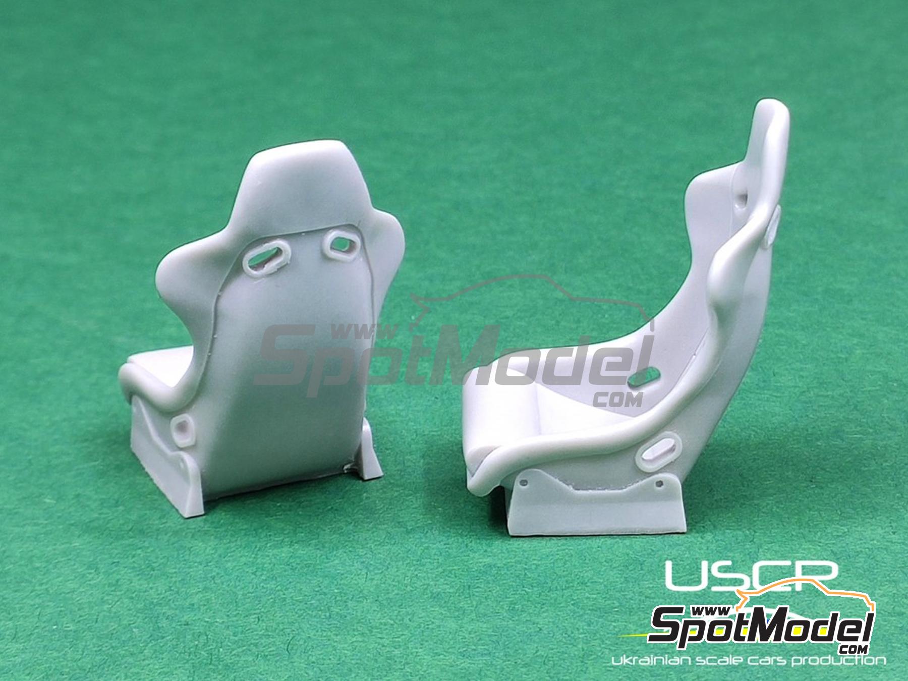Image 2: Recaro Pole Position | Seat in 1/24 scale manufactured by USCP (ref.&nbsp;24A111)