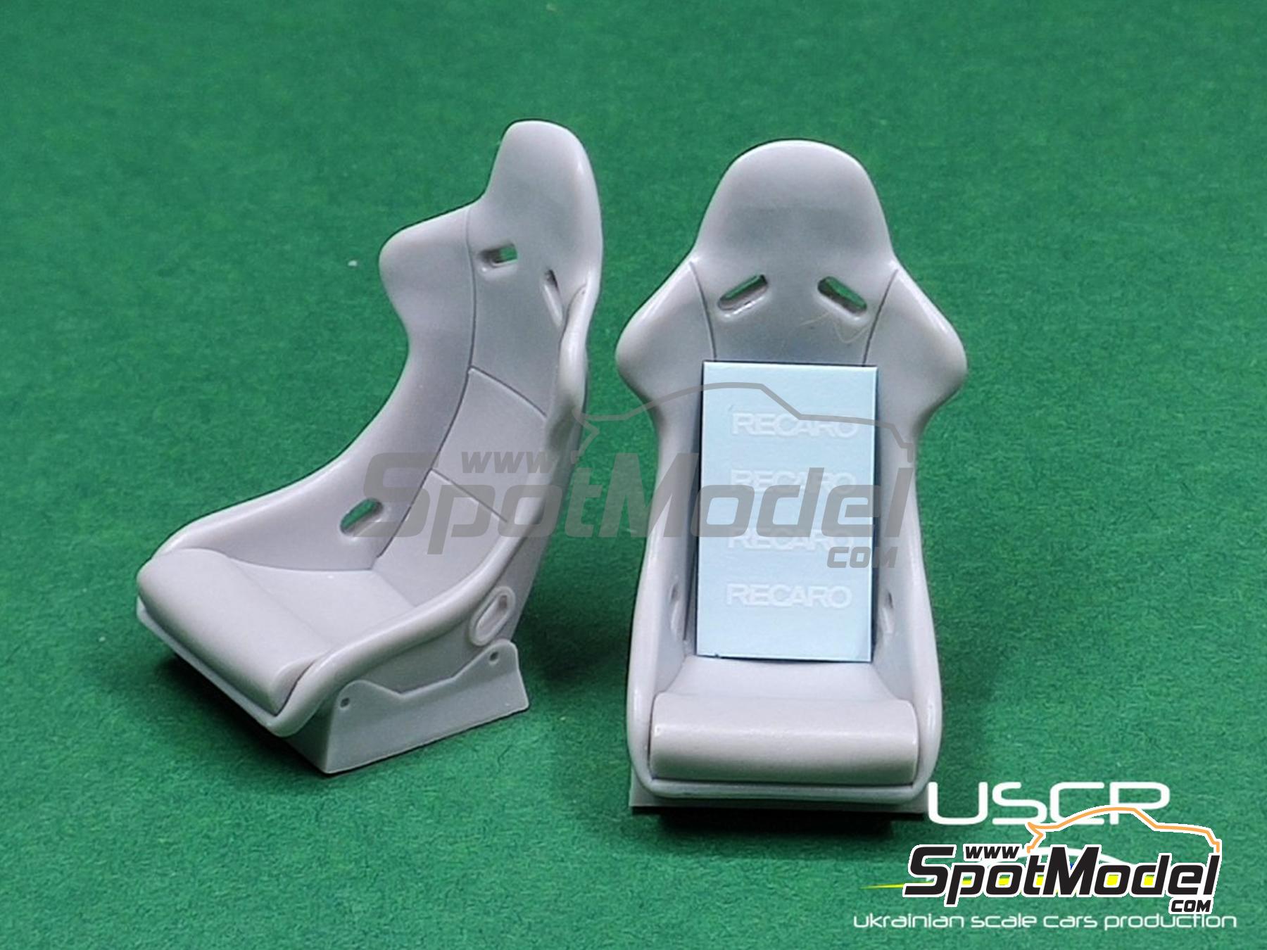 Image 3: Recaro Pole Position | Seat in 1/24 scale manufactured by USCP (ref.&nbsp;24A111)