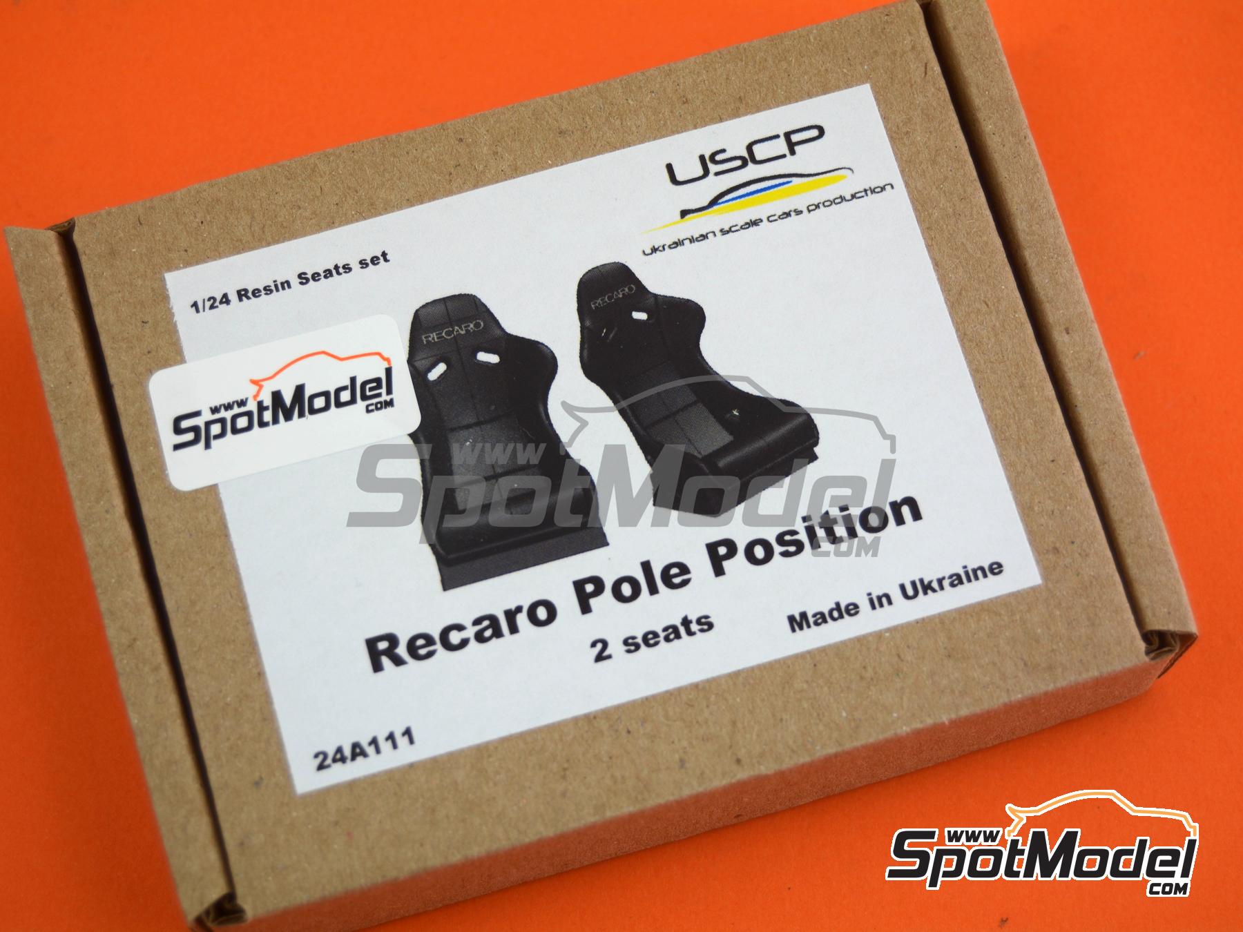 Image 4: Recaro Pole Position | Seat in 1/24 scale manufactured by USCP (ref.&nbsp;24A111)
