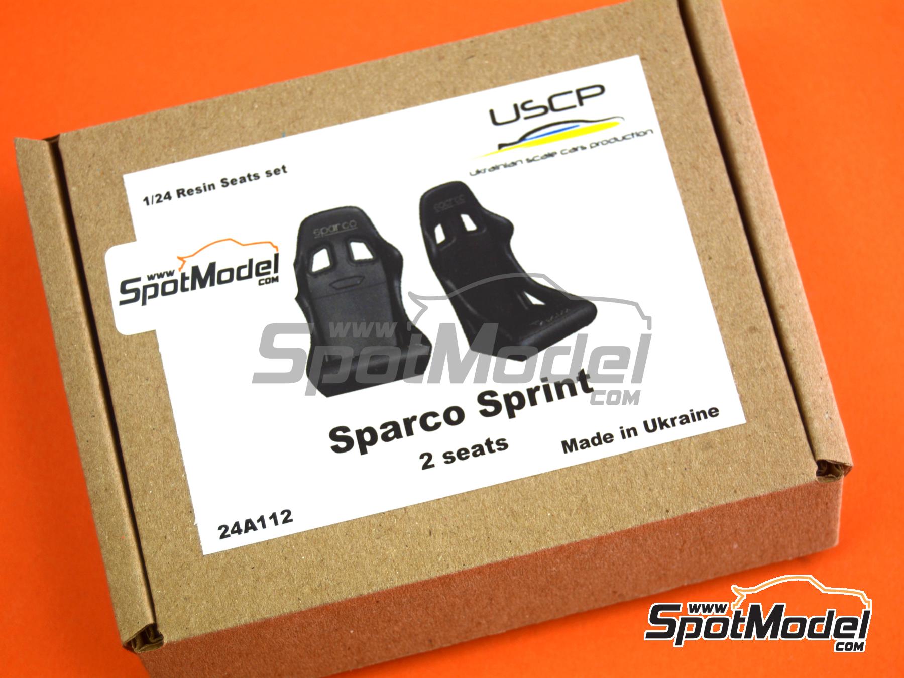 Image 5: Sparco Sprint | Seat in 1/24 scale manufactured by USCP (ref.&nbsp;24A112)