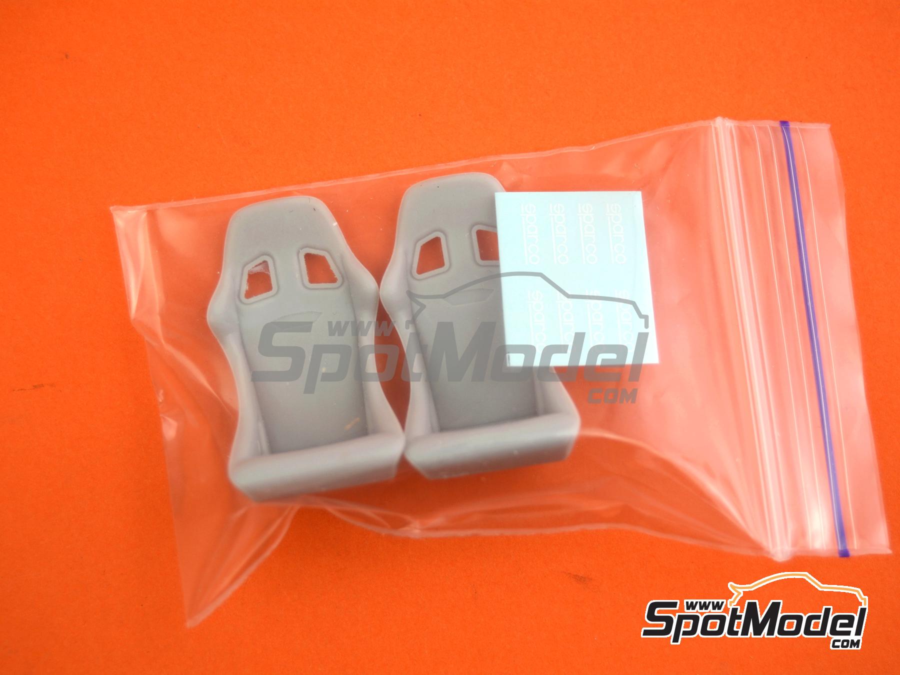 Image 6: Sparco Sprint | Seat in 1/24 scale manufactured by USCP (ref.&nbsp;24A112)