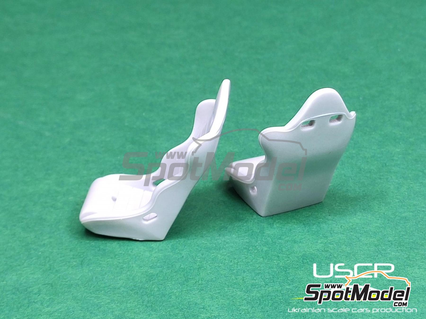 Image 2: Baquets para Renault 5 Turbo Rally | Asientos en escala&nbsp;1/24 fabricado por USCP (ref.&nbsp;24A113)